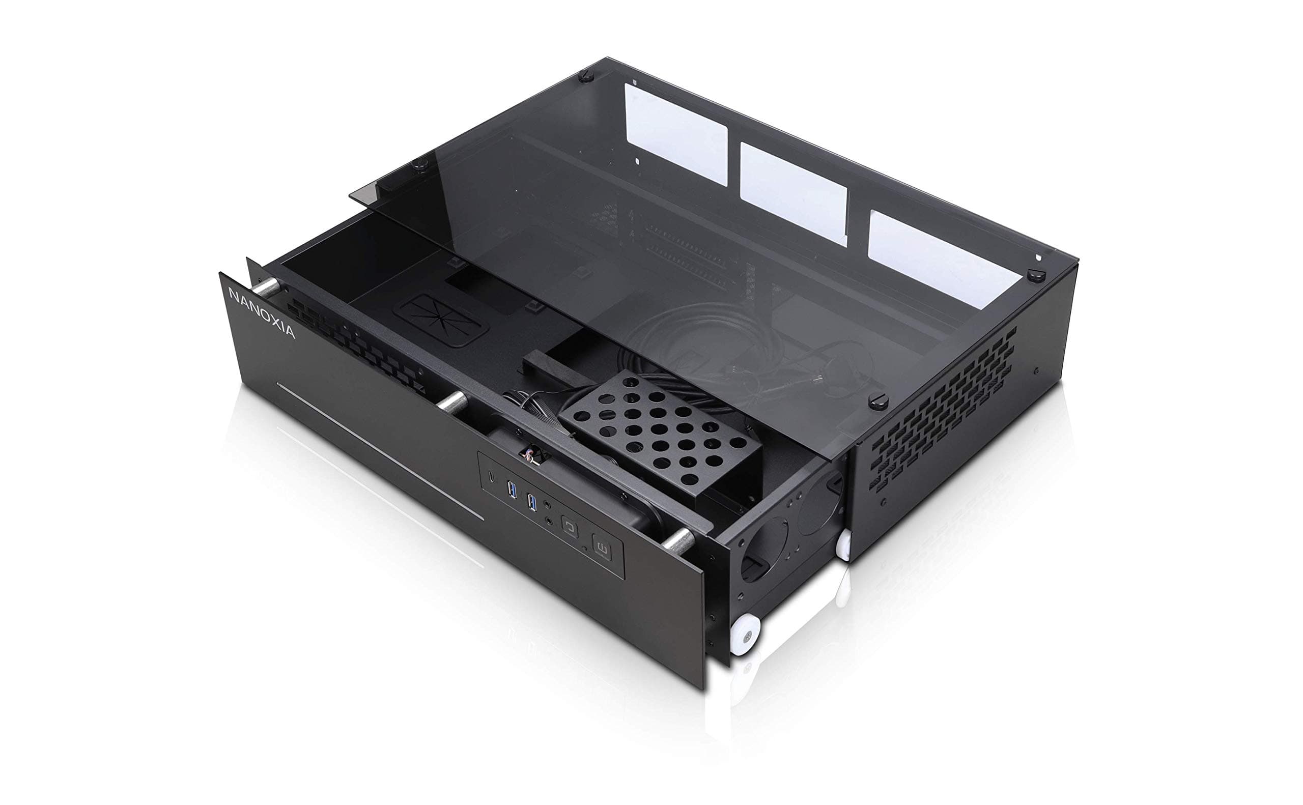 Nanoxia Mini ITX Case for SFF PC/HTPC/Desktop - Project S Mini Rev. B Limited Edition