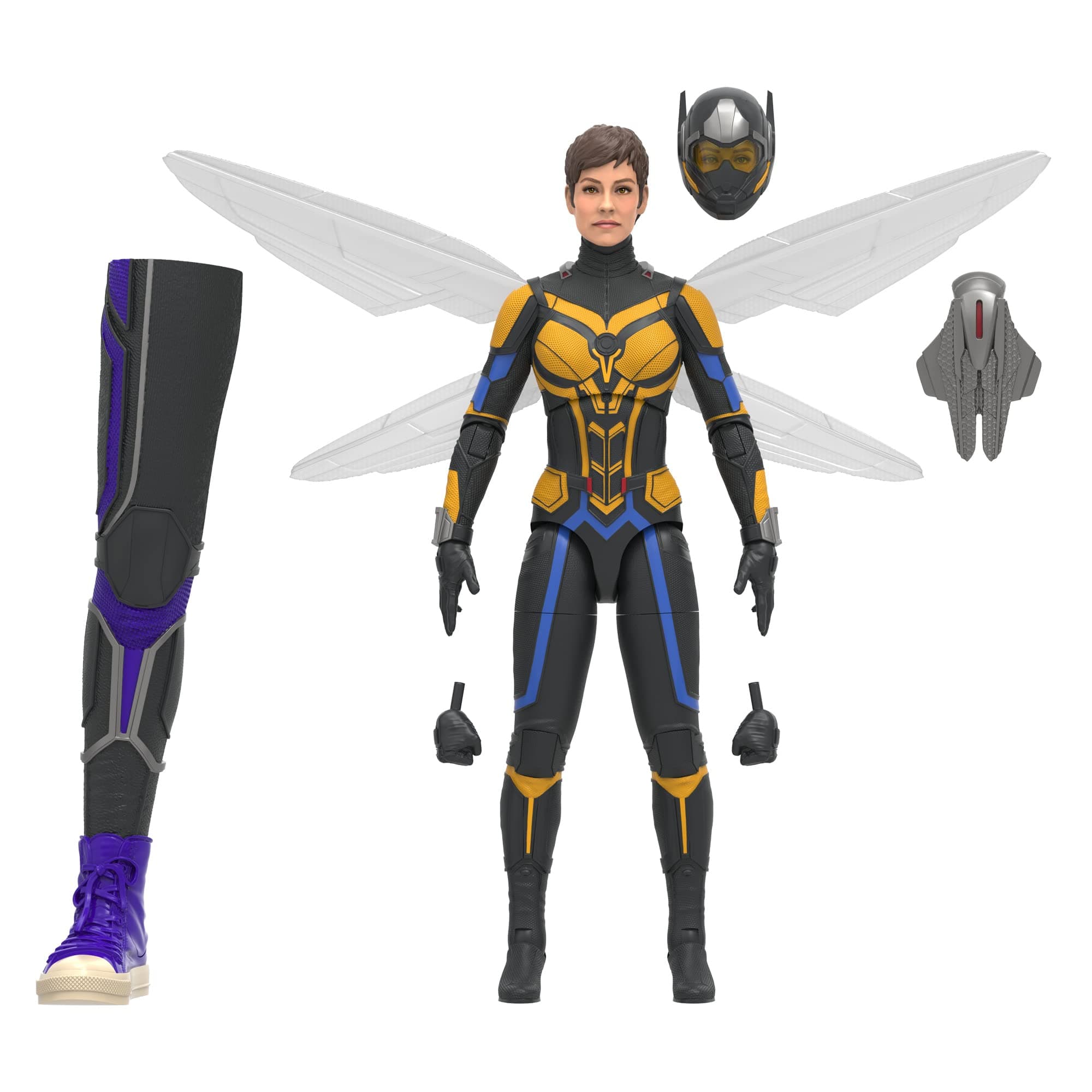 Legends Series Wasp, Ant-Man & The Wasp: Quantumania Collectible 6-Inch Action Figures, Ages 4 and Up