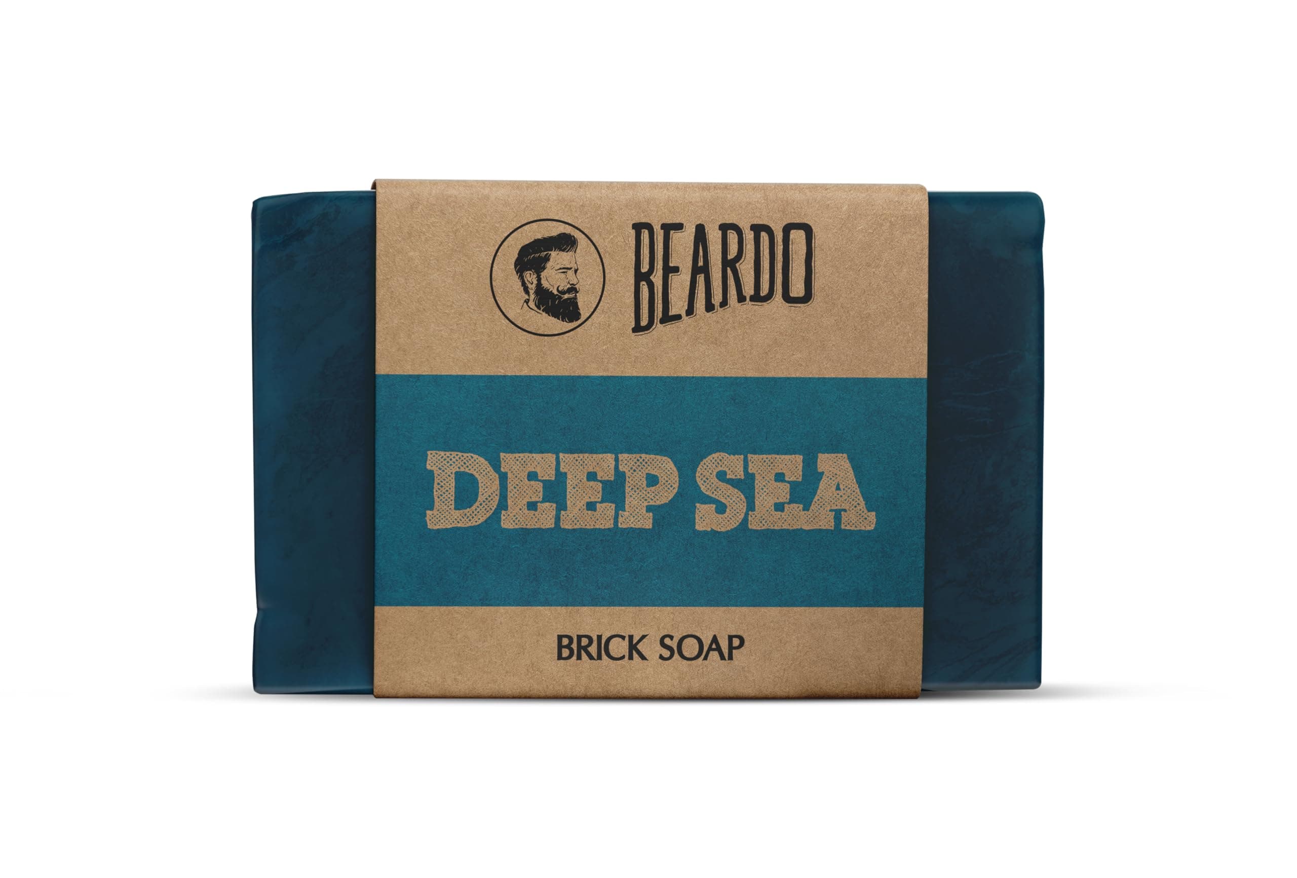 Deep Sea Brick Soap - 125G | With Energizing Oceanic fragrence | Brick Soap for Men | Natural ingredients like Aleo Vera | Deep Cleansing Handmade Soap