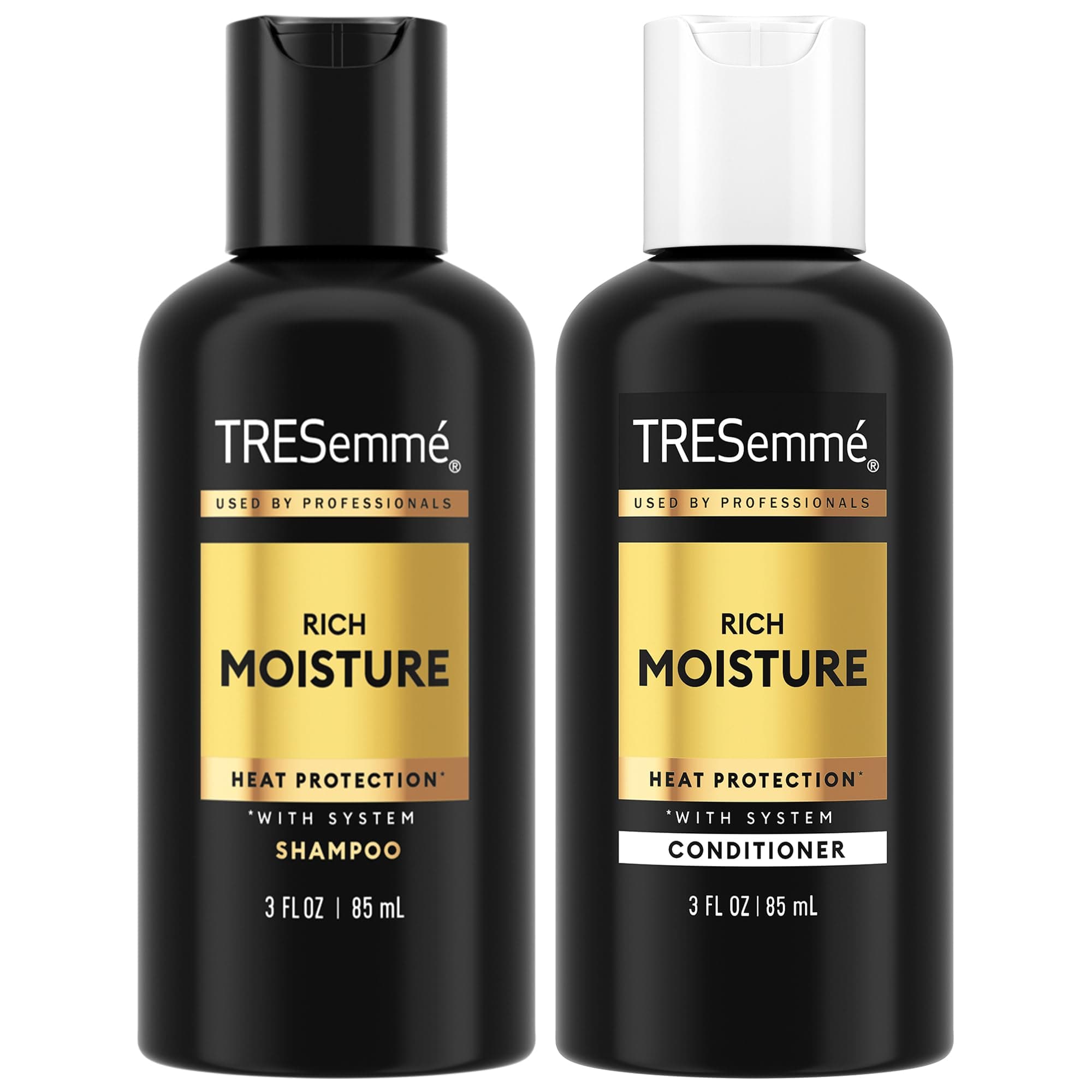 TRESemme Moisture Rich Shampoo & Conditioner, 88 ml Each Travel Size