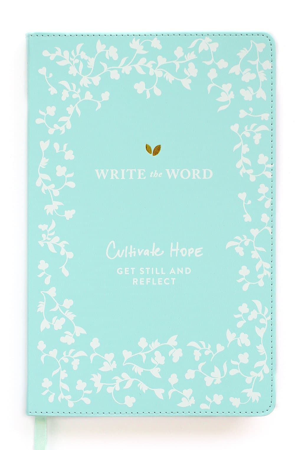MUDHEN Write the Word Bible Journal: Scripture Faith Journal by Lara Casey (Light Blue)
