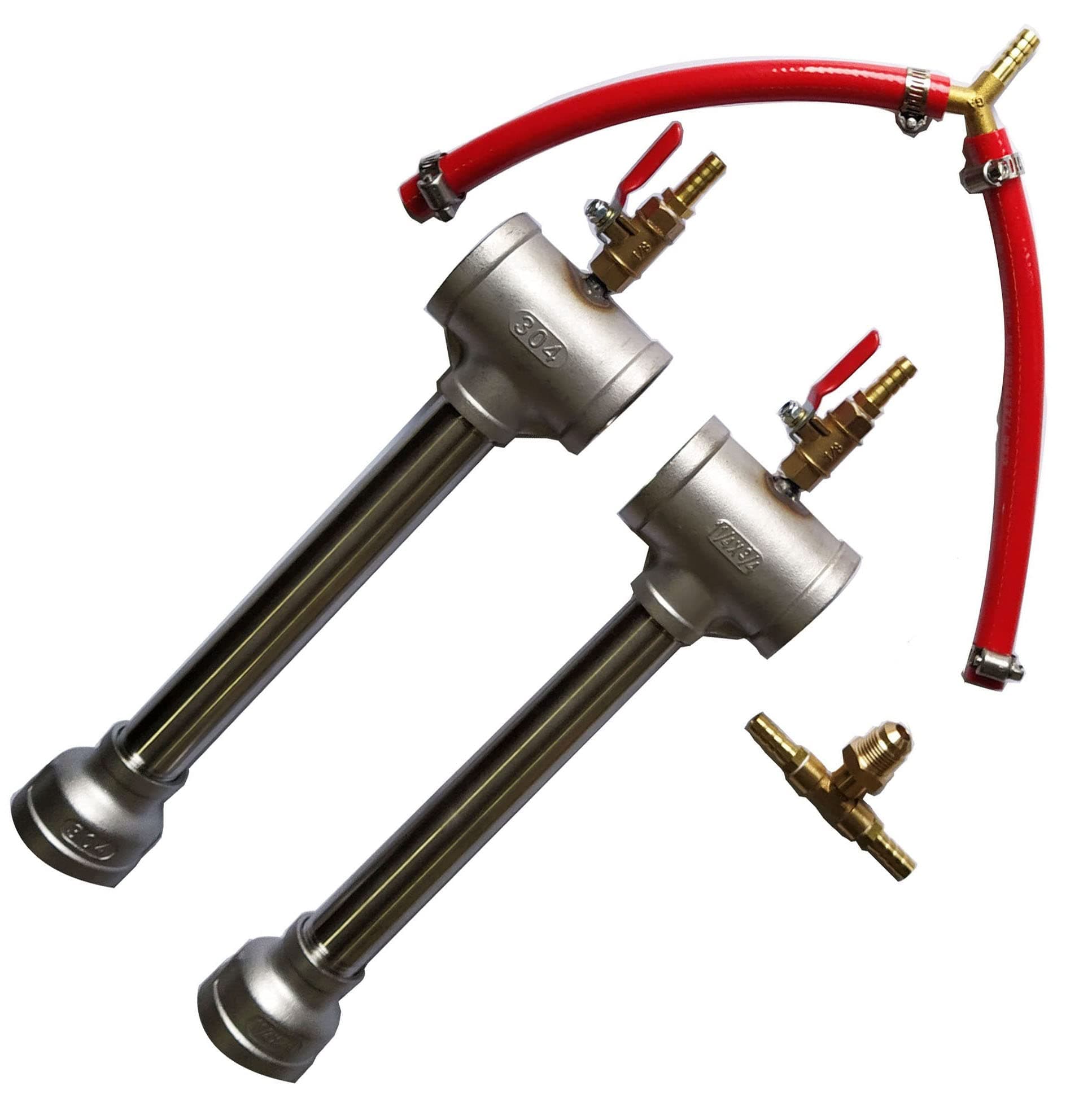 Propane Gas Forge dual Burner, Stainless Steel Blacksmith Furnace A