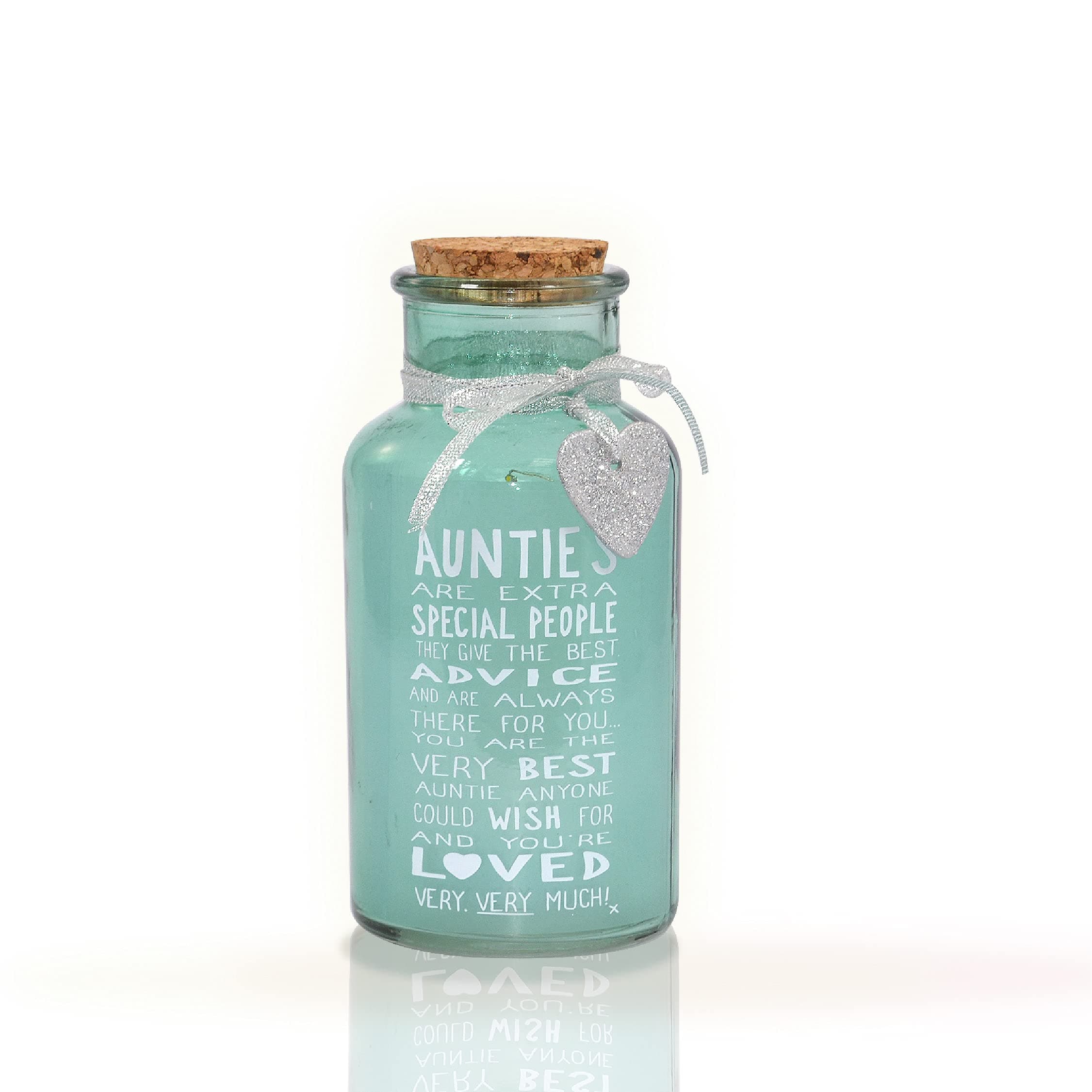 – Messages Of Love Special Auntie Light Up Jar Gift Range Birthday Christmas Gifts