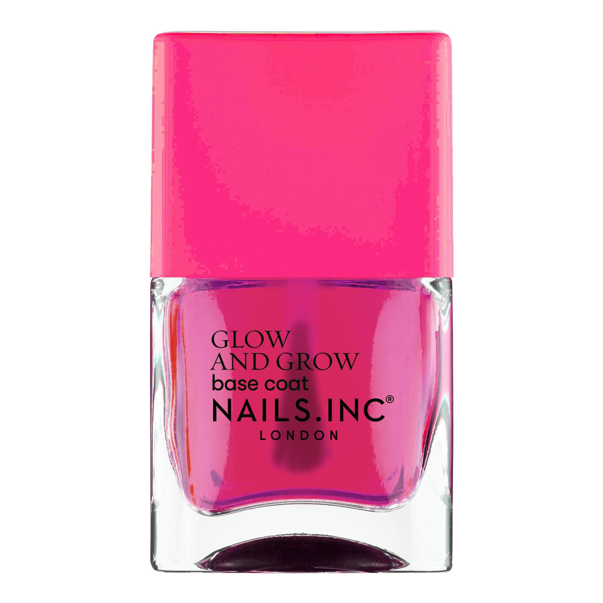 Nails Inc 45 Second Speedy Gloss, Sienna, Sheer Pink, Glow, No Chip, Long Lasting, Quick Dry, Air Dry, Professional Manicures & Pedicures, Fingernails & Toenails, Vegan Nail Polish, 0.47 Fl Oz