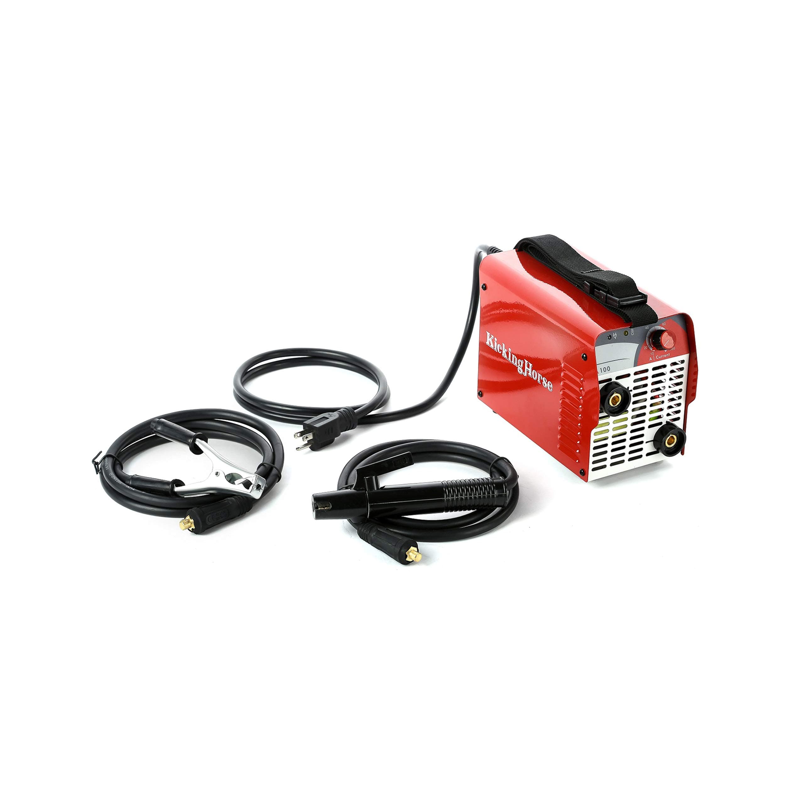 KICKINGHORSE A100 CSA/US Certified Arc Stick Welder 120V DC 100A Highest Efficiency 40K Hz IGBT Inverter Run-Off US Home 15/20A Breaker. Full-Metal Body Structure - Ideal for Beginners and Home Use