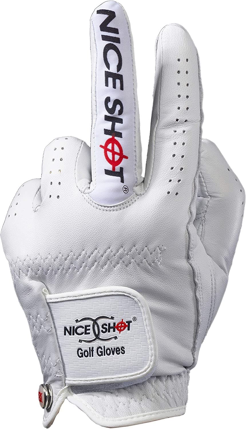 "The Bird Cabretta Leather Golf Glove Women's White | Premium & Genuine AAA Cabretta Leather
