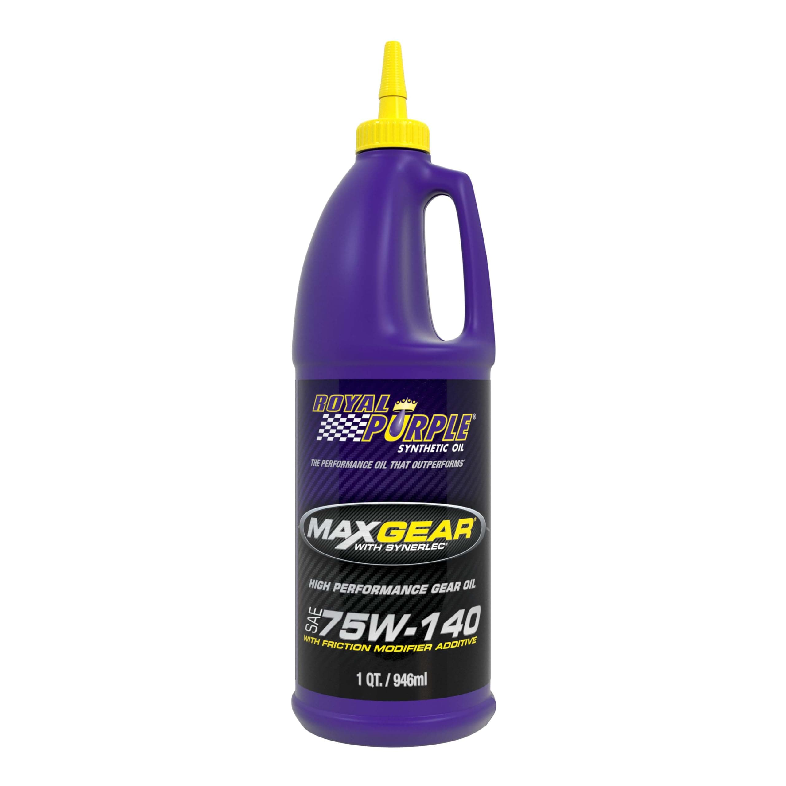 Royal Purple Max Gear 合成自動車ギアオイル 75W-140 高パフォーマンス 1 Quart (32 Ounces) 01301