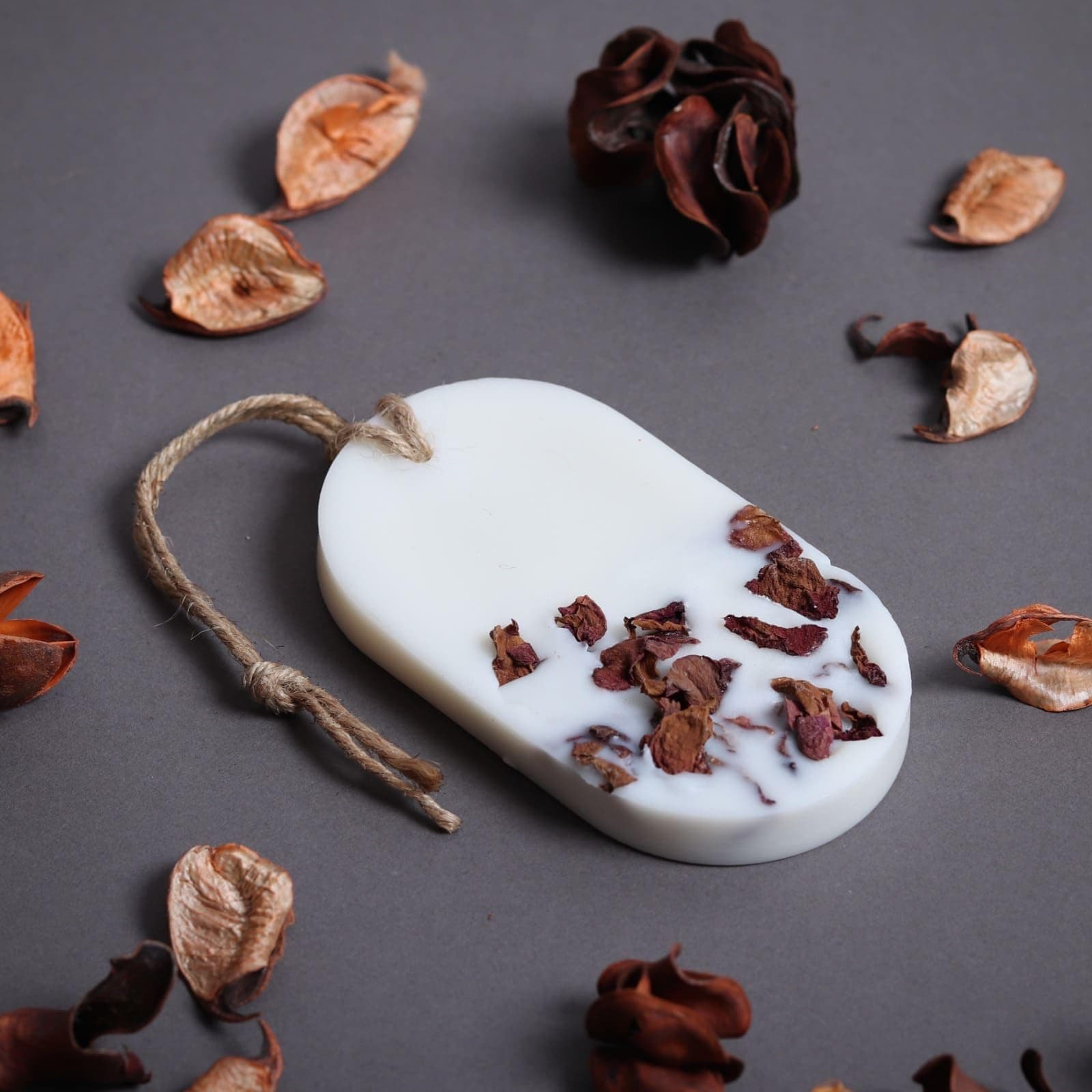 Sachet Tablet Handmade Wax Sachet Rose Scents Home Fragrance for Air Freshner, Wardrobe Freshener, Closets, Drawers, Cupboards, Car, Shoes Racks, Kitchen (Rose Pack of 3)