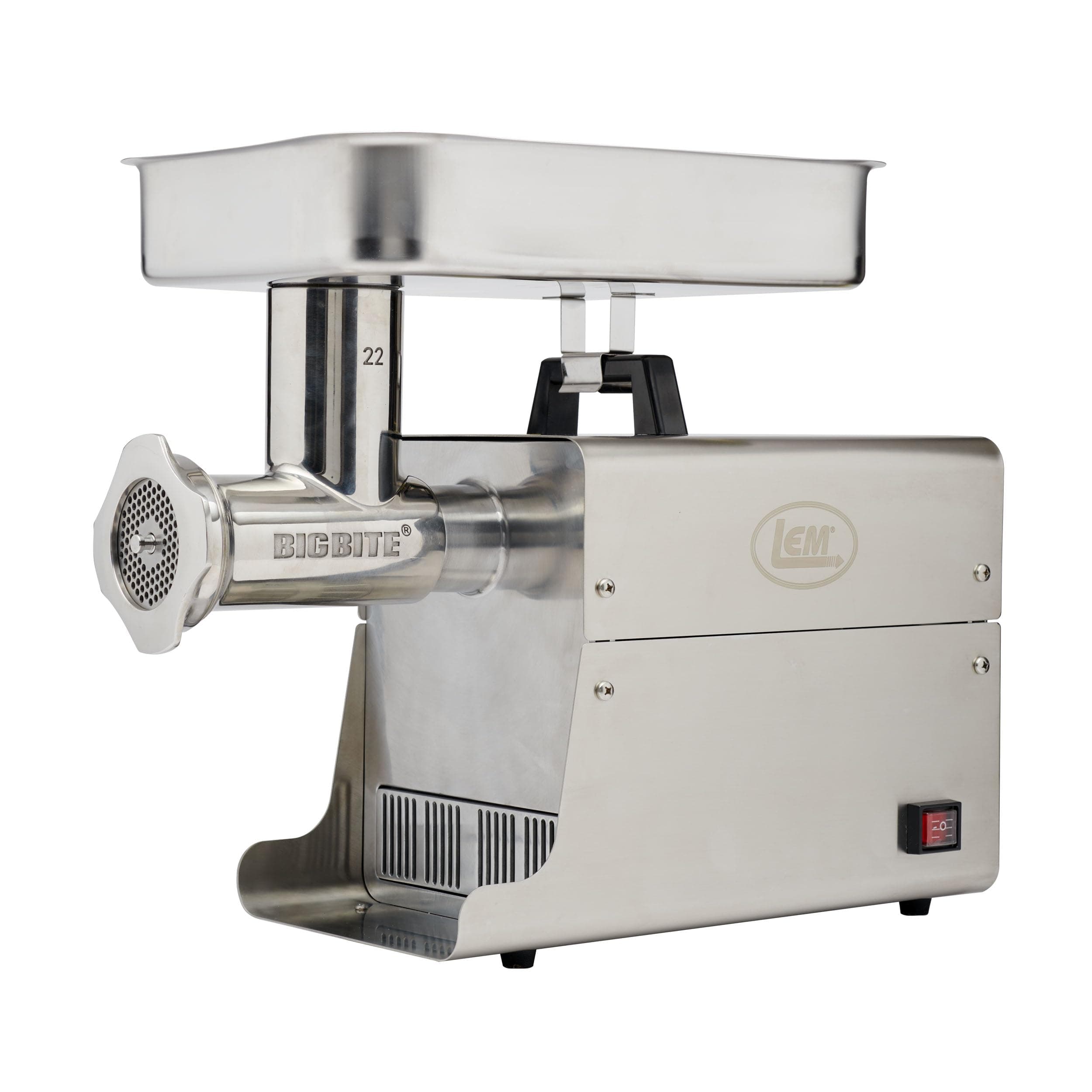 1786 Dual Grind Meat Grinder, Stainless Steel, Silver