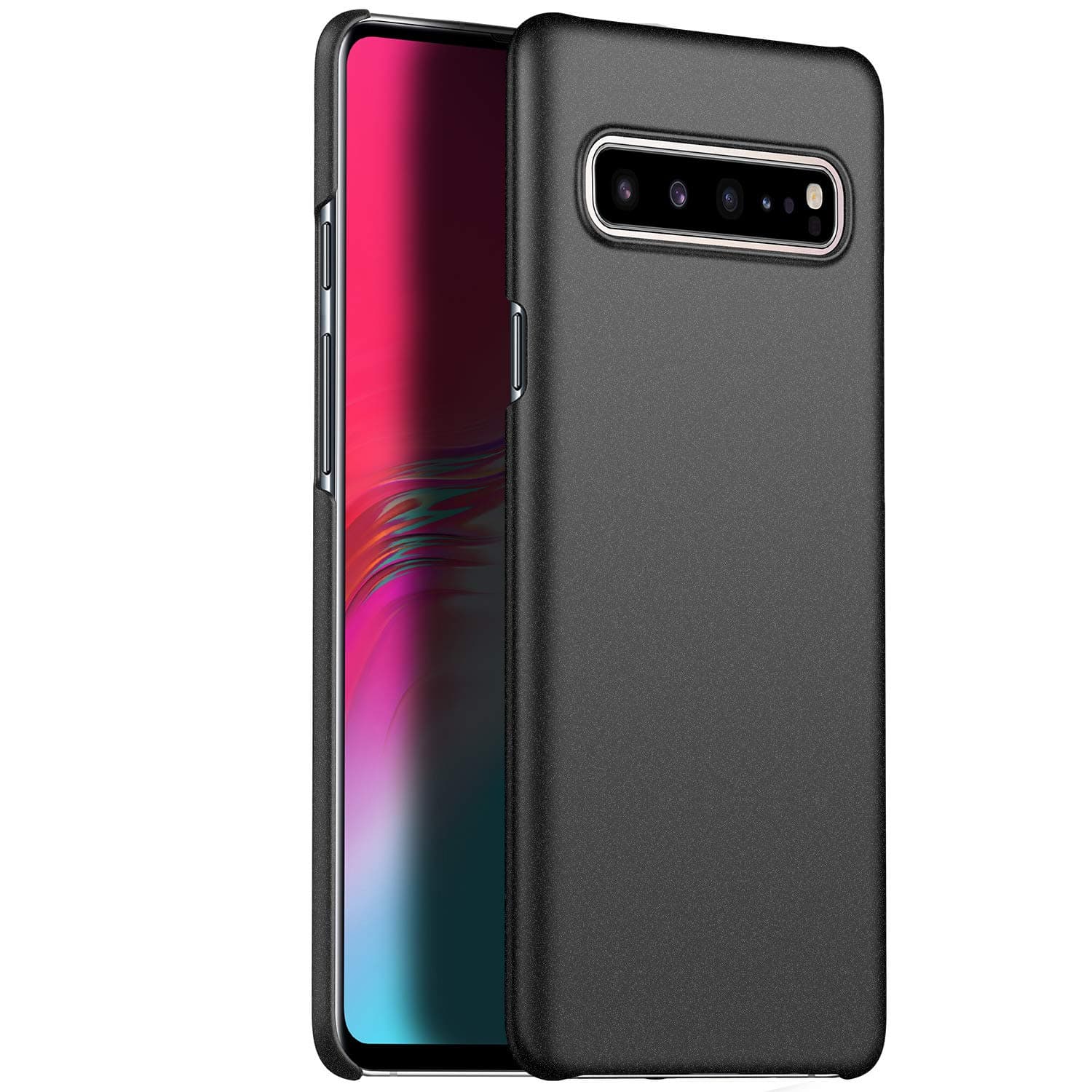 Case for Samsung Galaxy S10 Plus [Ultra-Thin] Premium Material Slim Full Protection Cover for Samsung Galaxy S10+/S10 Plus (6.44 inch) 2019(Gravel Black)