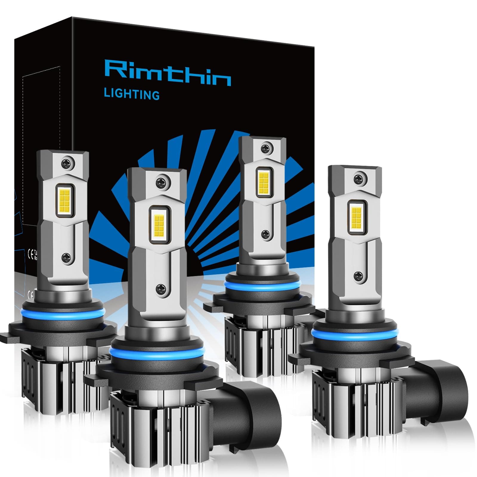 9005 9006 Fog light, Cool White Fog Light Bulbs, Plug and Play, Pack of 4