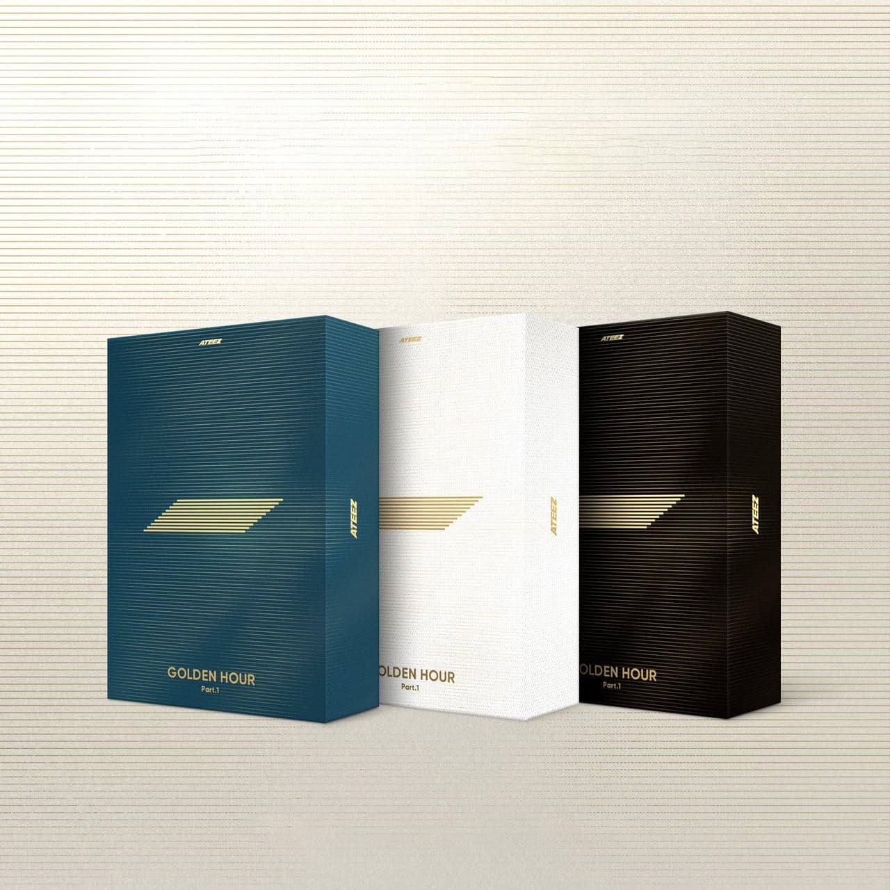 cokodive Ateez - Golden Hour: Part.1 10th Mini Album Photobook BLUE HOUR Ver.