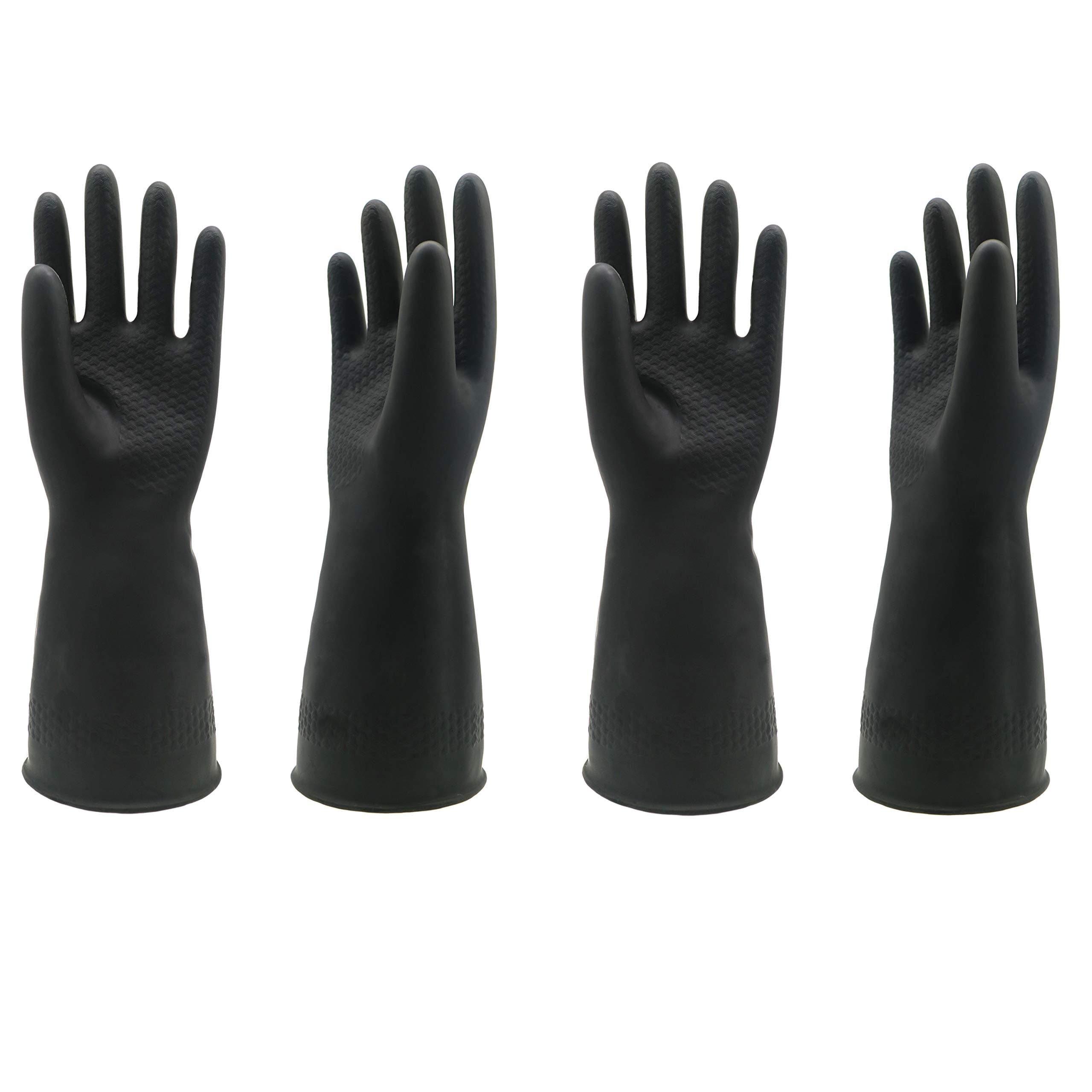 NOOBECR Uxglove Chemical Resistant Gloves,Waterproof Cleaning Protective Safety Work Heavy Duty Industrial Latex Gloves,12.2"