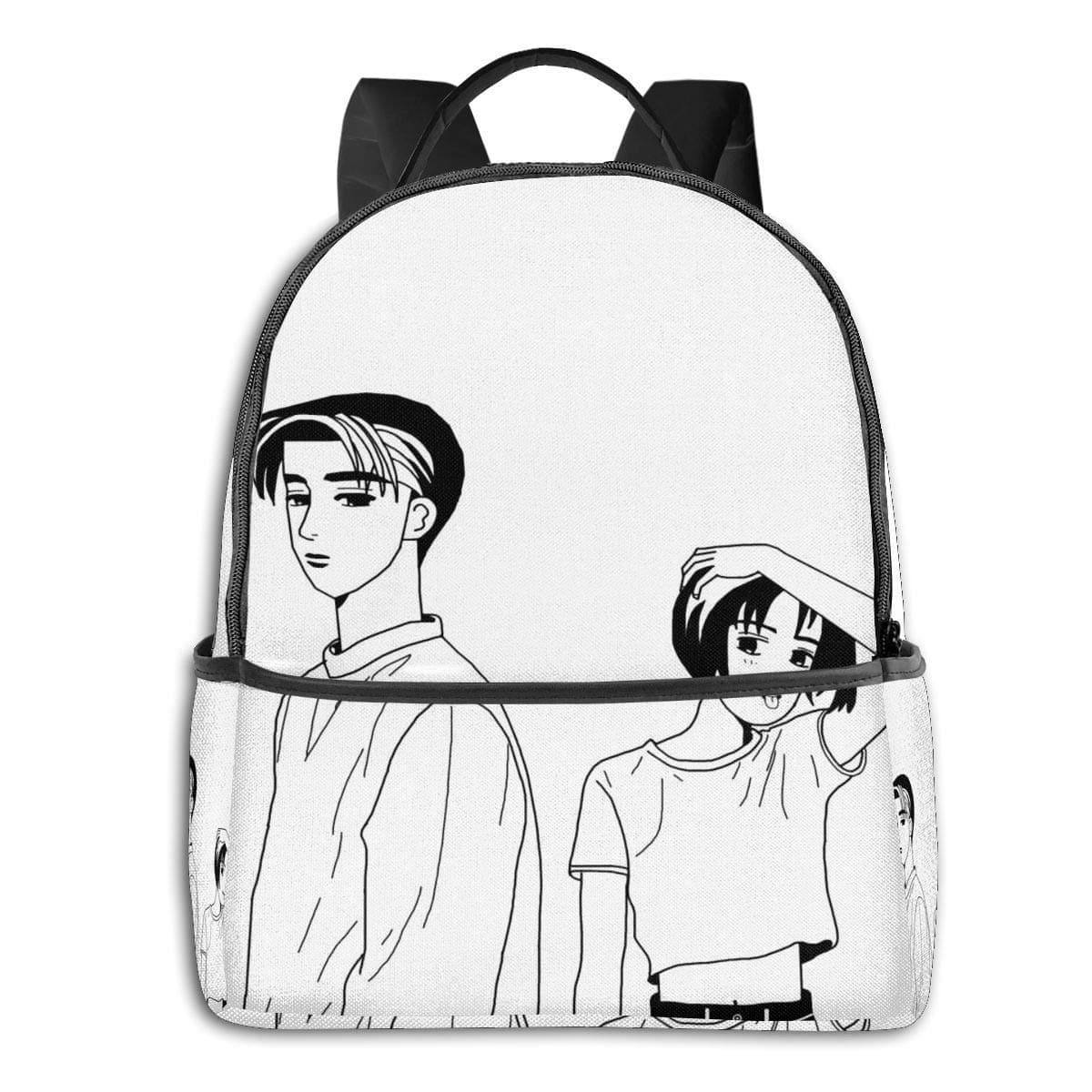Initial D-Takumi Fujiwara & Natsuki Mogi Student School Bag School Cycling Leisure Travel Camping Outdoor Backpack