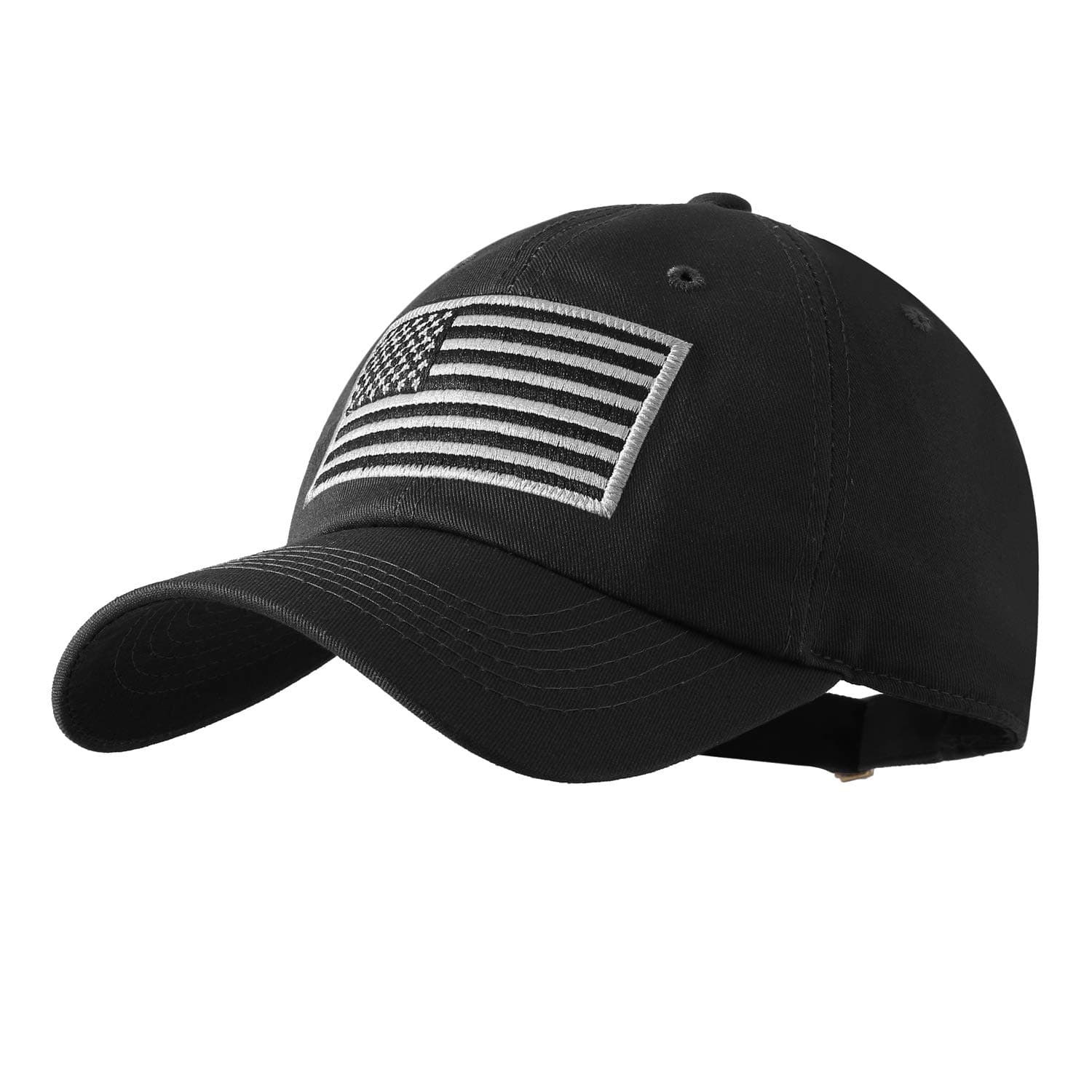 American Flag Baseball Cap for Men Women Low Profile USA Army Tactical Operator Military Plain Dad Hat