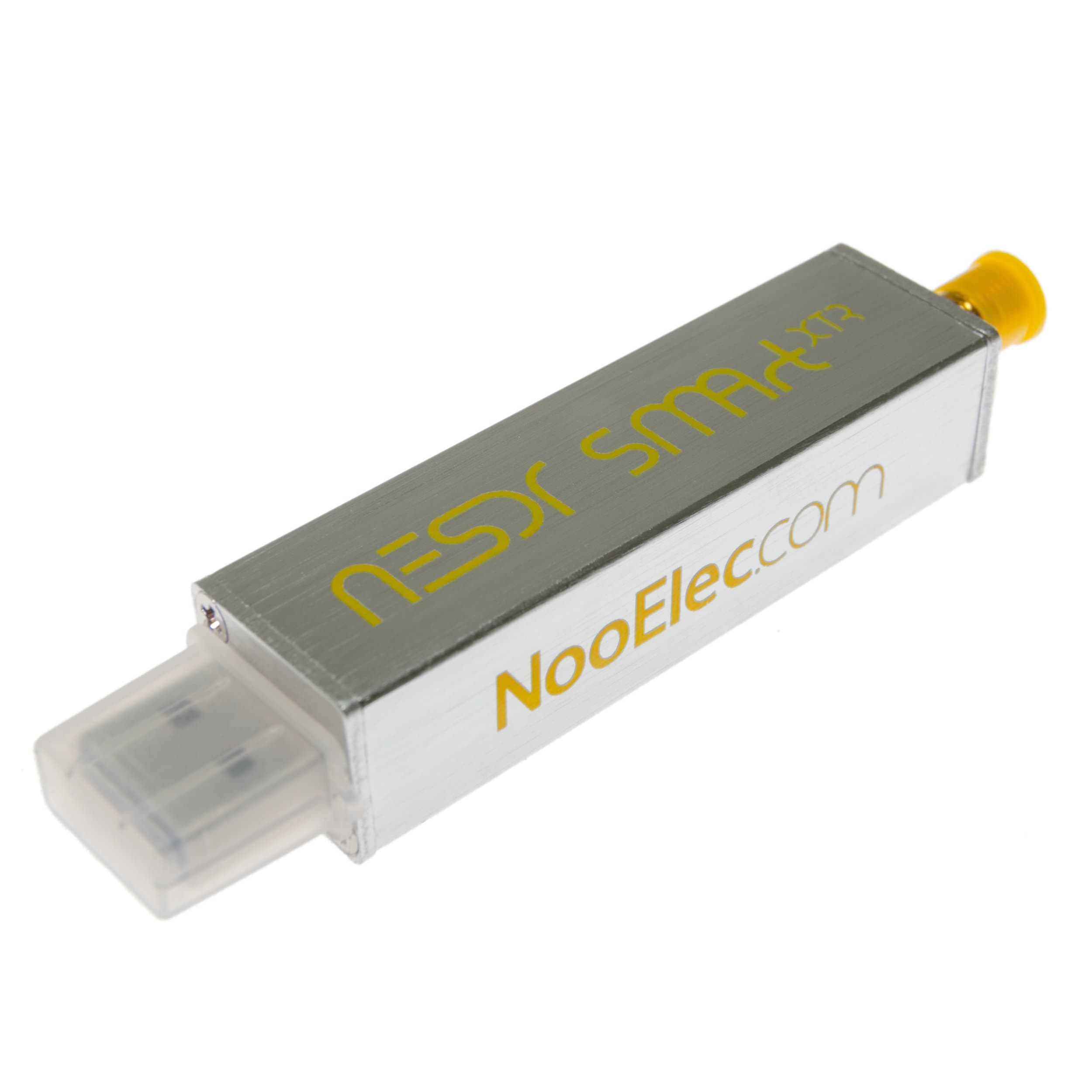 NooElec NESDR Smart XTR SDR RTL-SDR w/Extended Tuning Range, Aluminum Enclosure, 0.5PPM TCXO, SMA Input. RTL2832U & E4000-Based Software Defined Radio