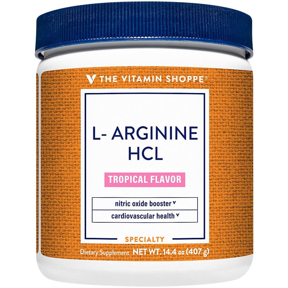 The Vitamin Shoppe L-Arginine - Nitric Oxide Production, Circulation & Exercise Performance Support