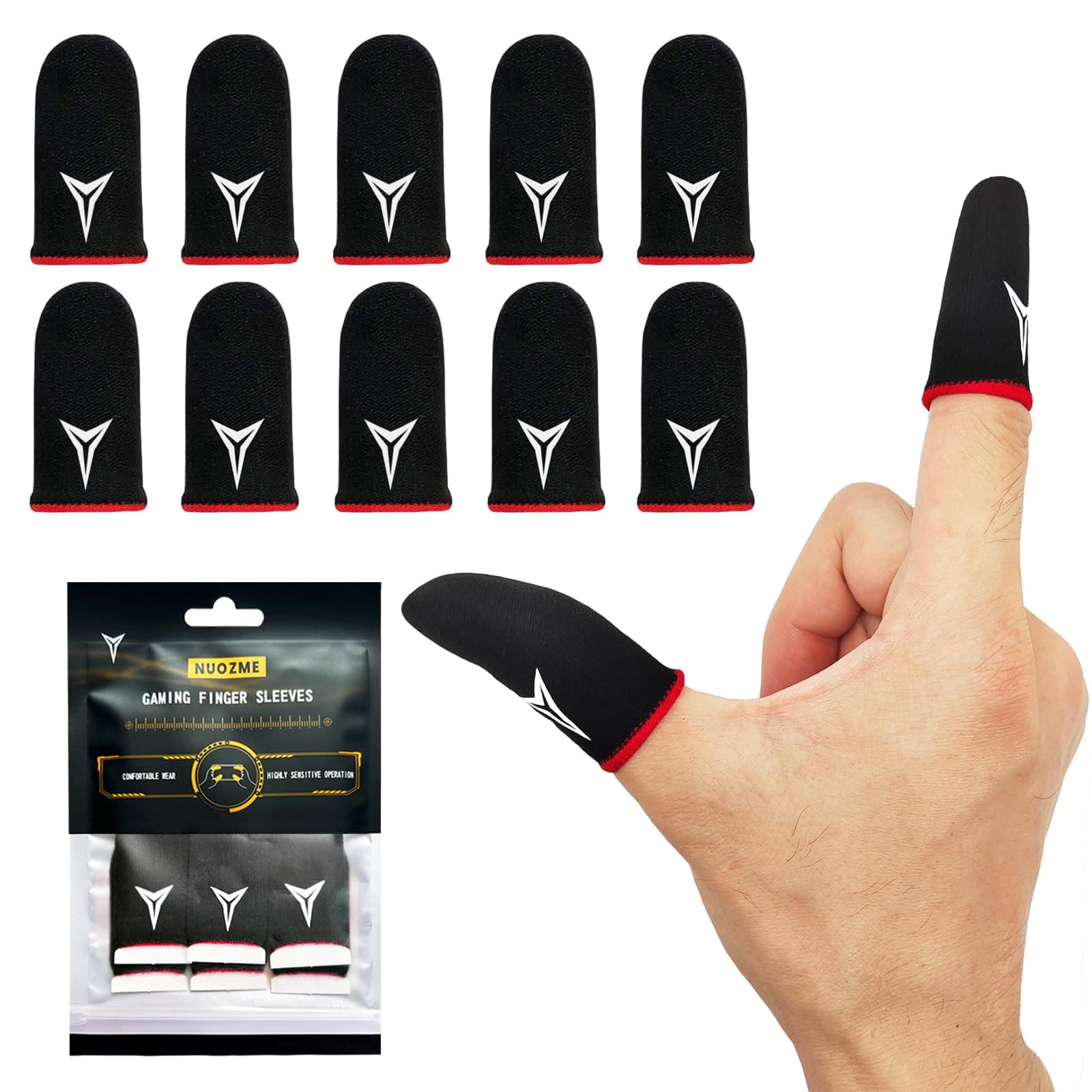 10 pcs gaming finger sleeves