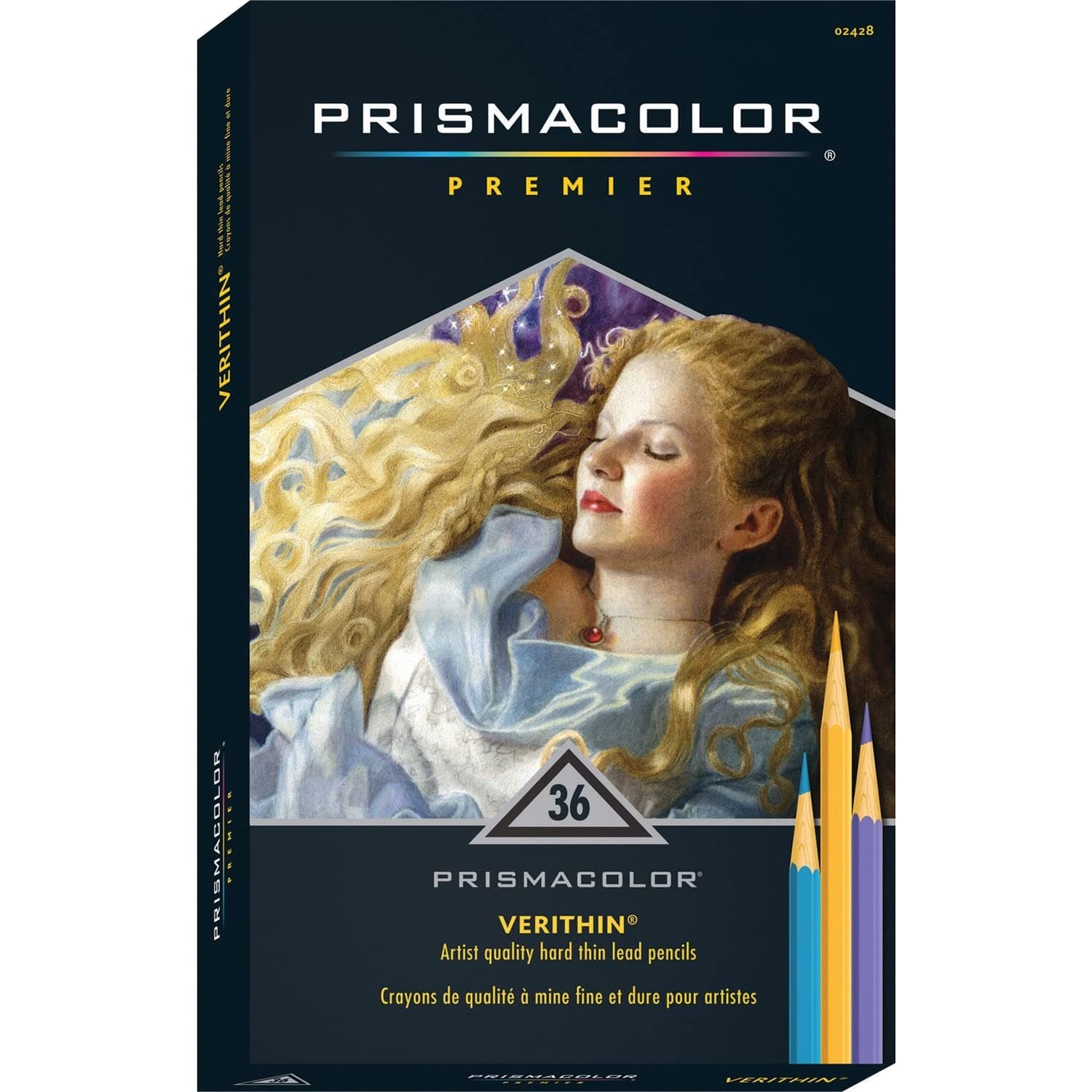 Sanford Prismacolor Premier Verithin Colored Pencils,36 Piece