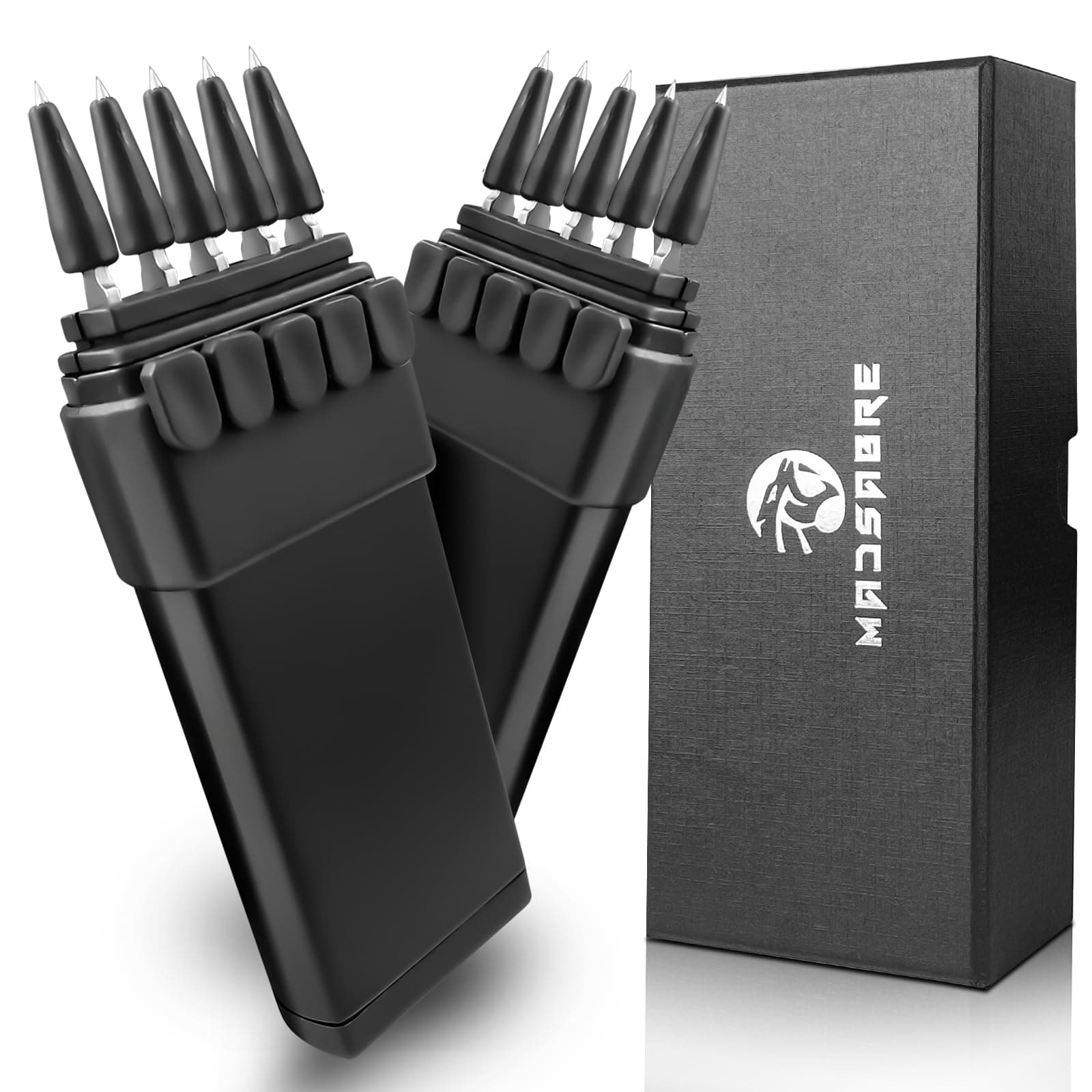 MADSABRE Ballistic Dart Launcher, Metal Darts Accurate Shooting for Hunting Camping Shooting Self-Defense and Survival