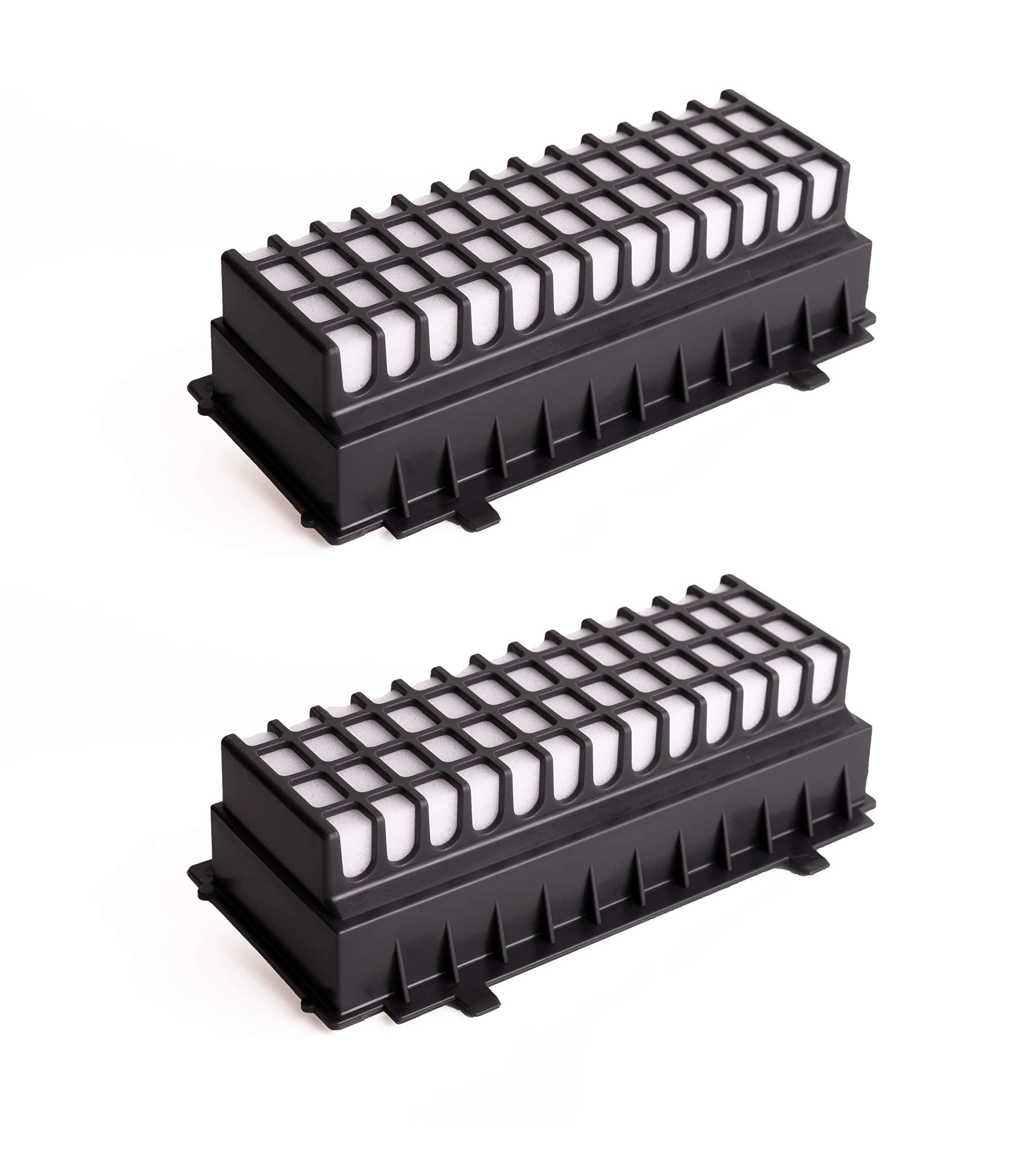 2 Pack High Performance Hygiene Filter for Bosch and Siemens Relaxx'x Pro Silence Vacuum Cleaners (compares to 00573928, 00577281). Genuine Green Label Product