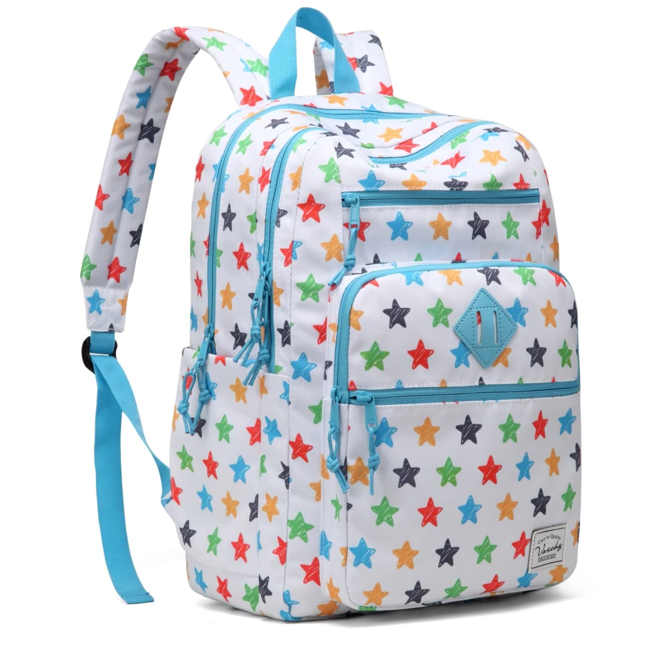 School Backpack for Teen Girls, Bookbag Schoolbag Casual Daypack for High School/College/Women/Travel/Work Stars