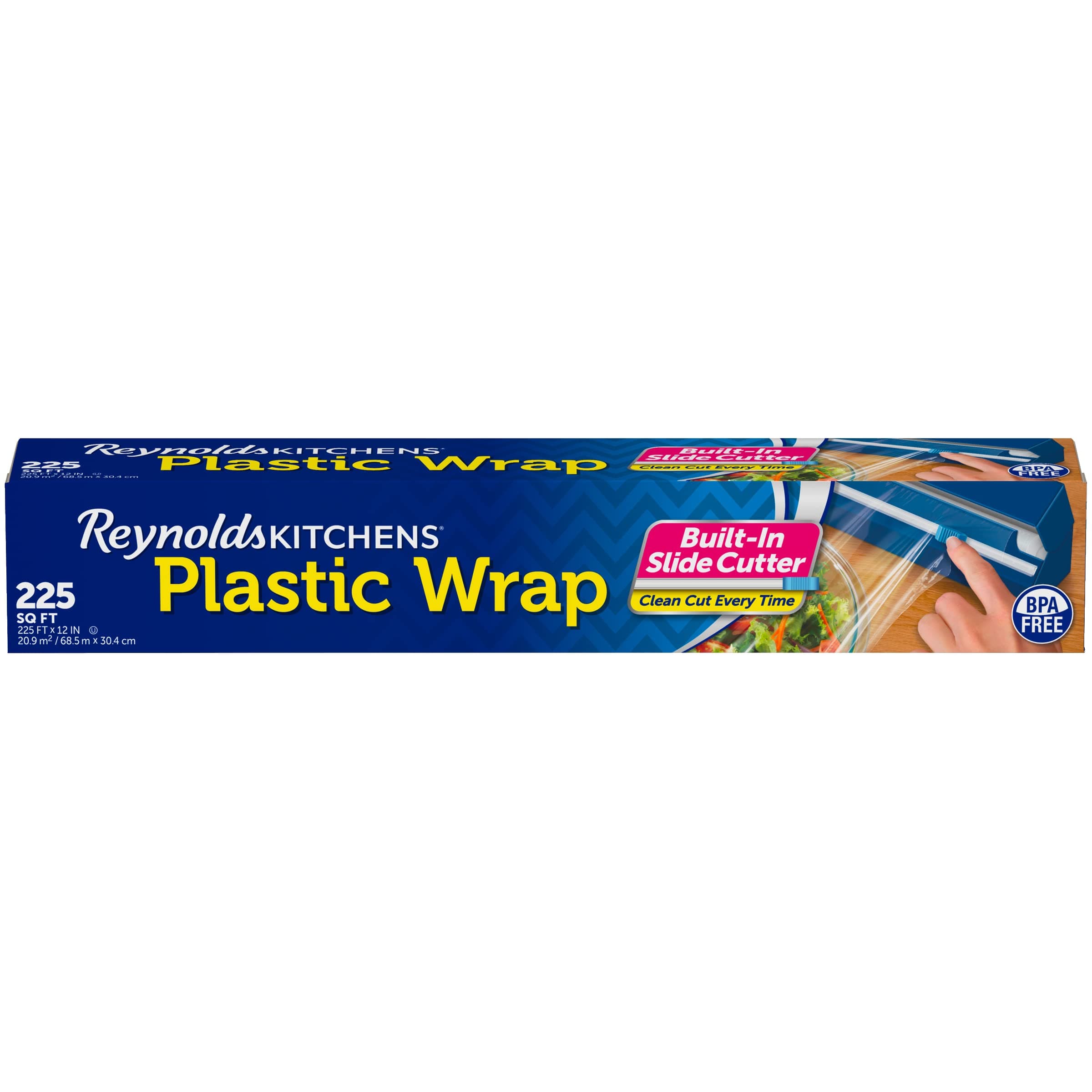 Reynolds Kitchens Quick Cut Plastic Wrap - 225 Sq Ft roll