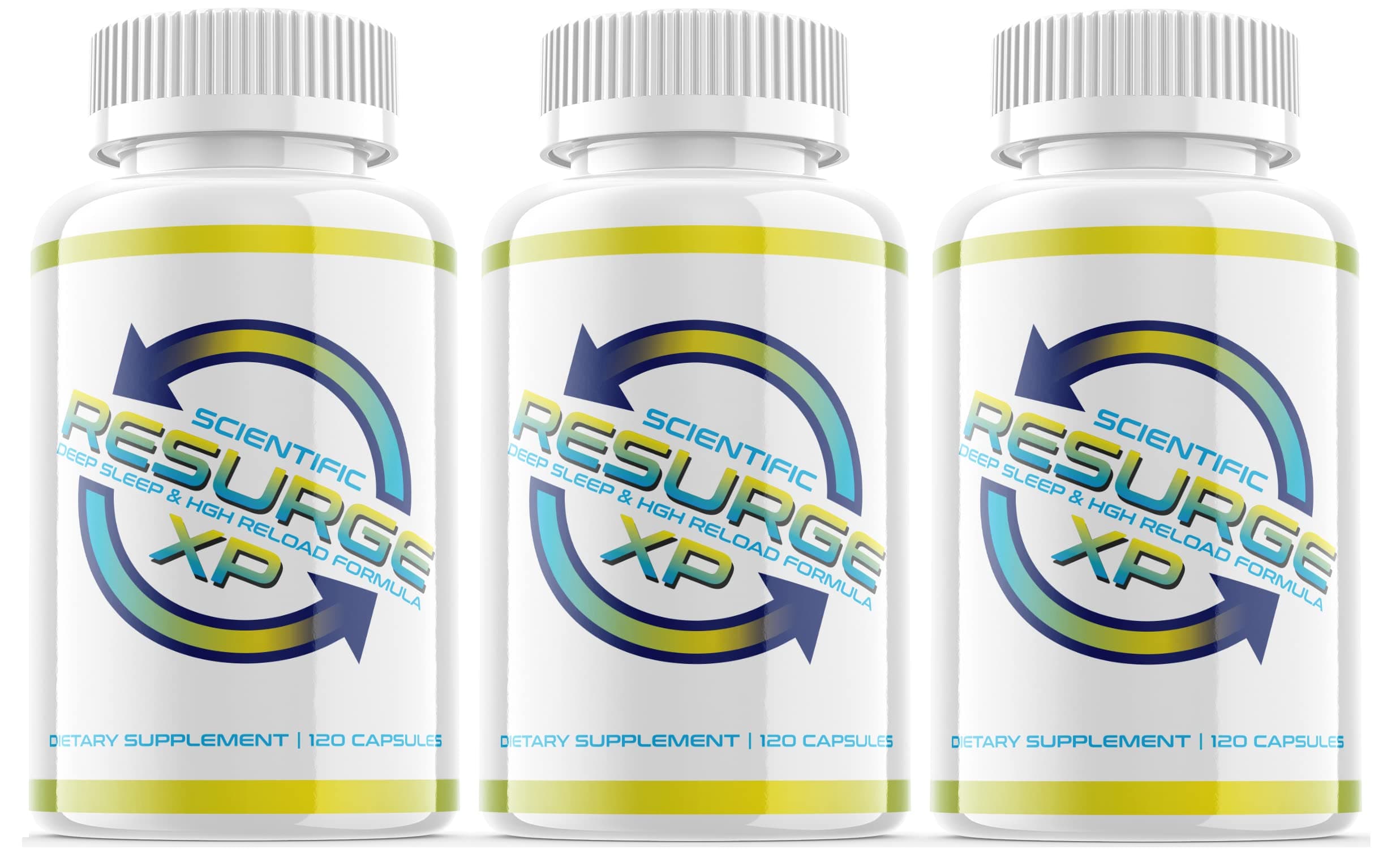 Scientific Resurge XP Deep Sleep Support Formula 120 Capsules (3 Pack) Sleeping melatonin
