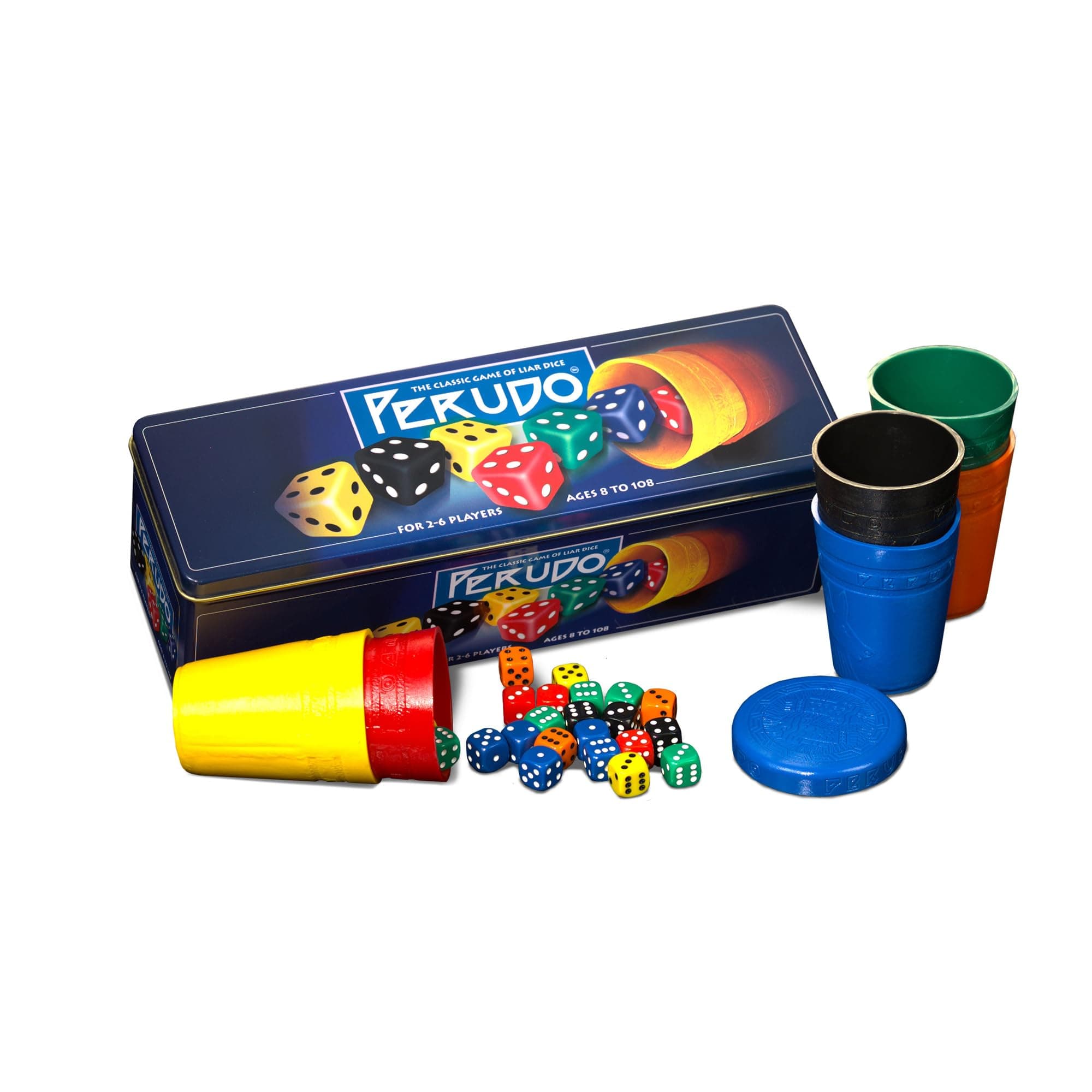 – University Games Perudo Game Age 8+, Blue