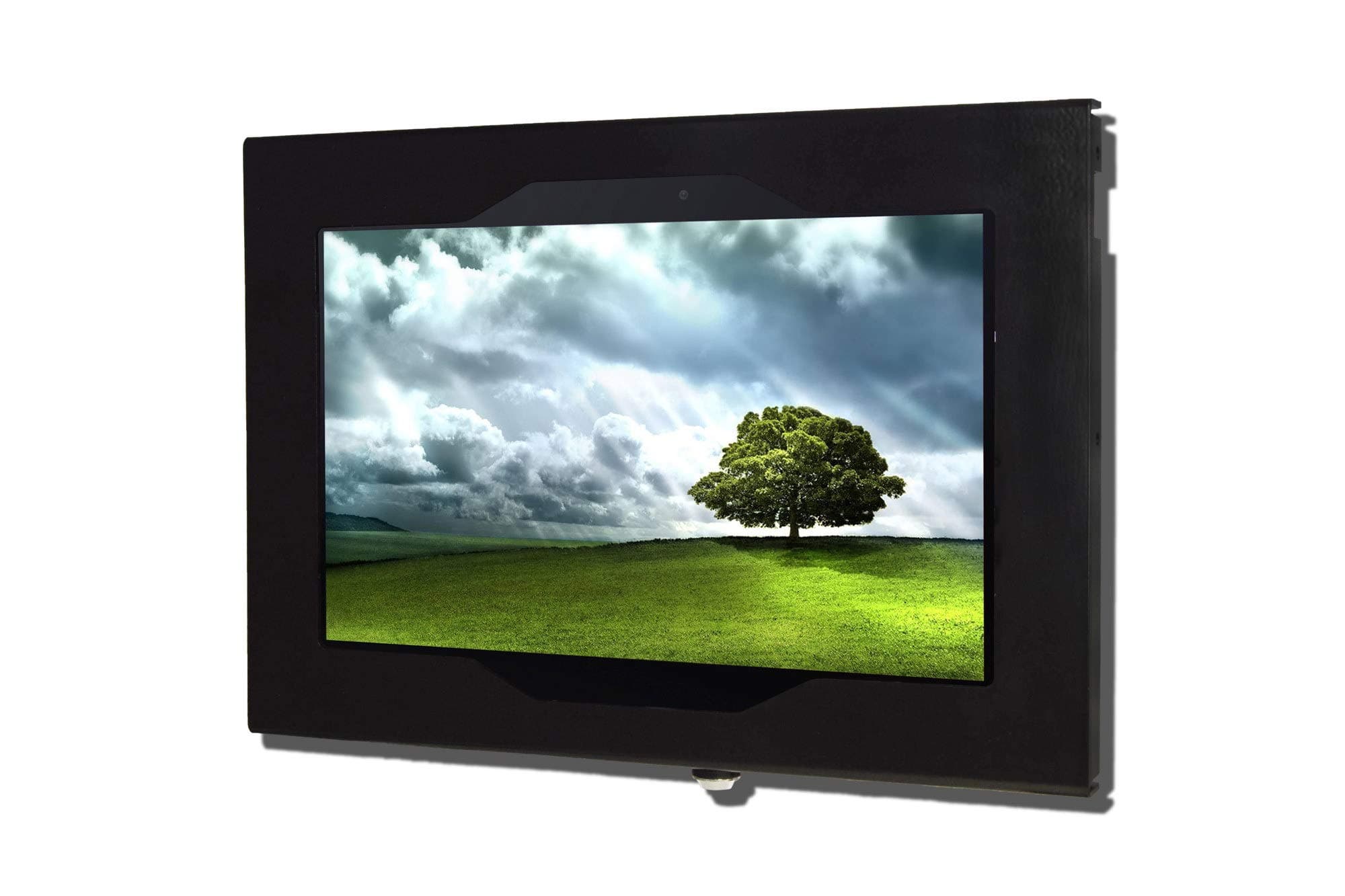 TABcare Locking Anti-Theft Metal Case for Samsung Galaxy TAB A 10.1 2016 Tablet for Kiosk, POS, Store, Show Display, Time Clock (TAB A 10.1 SM-T580, Black)