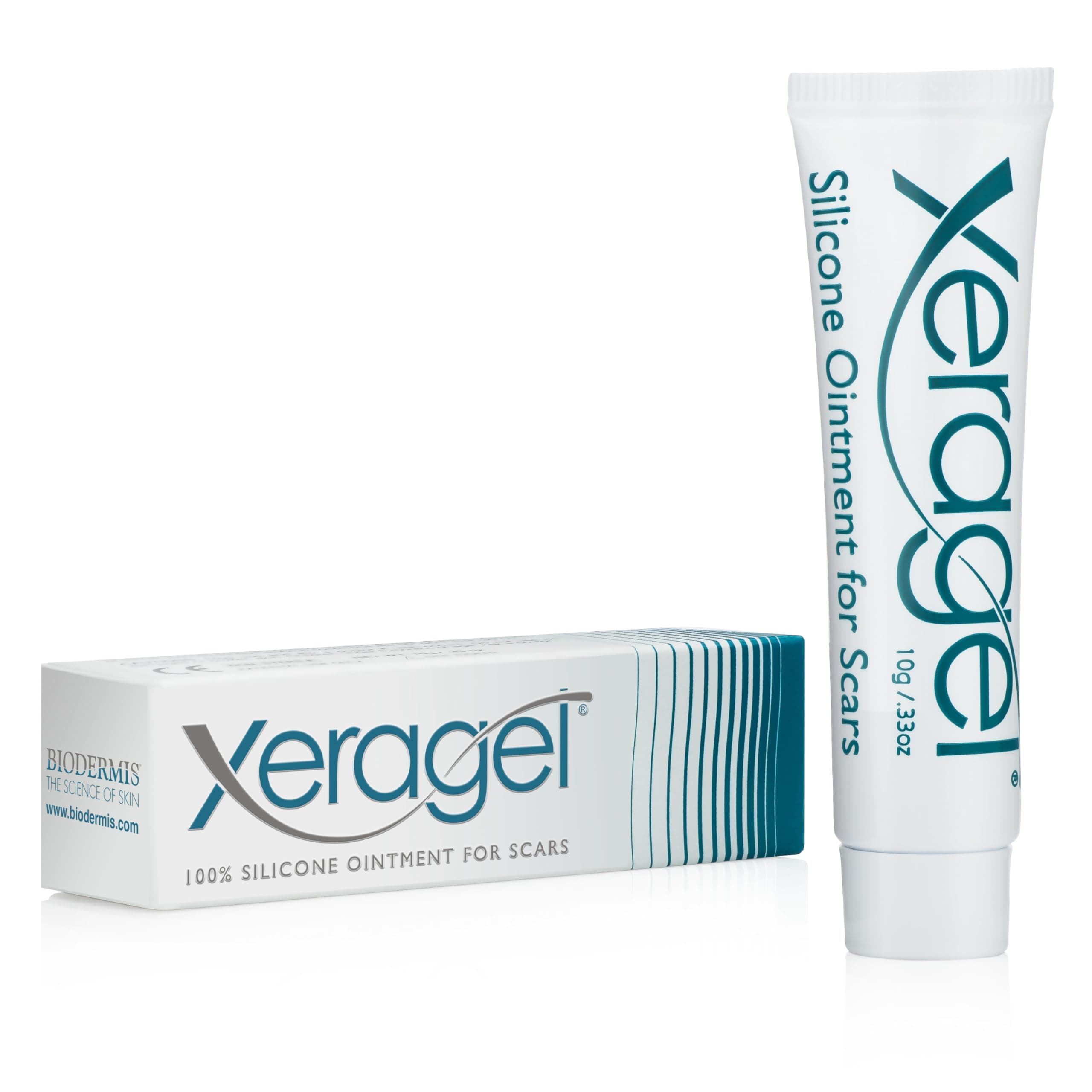 BIODERMIS Xeragel 100% Silicone Gel Scar Treatment Dr. Recommended Perfect For Scars On The Face Keloid And Hypertrophic 10G