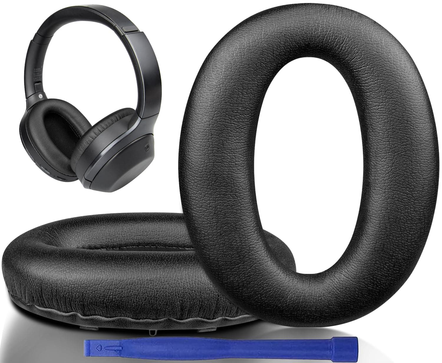 Sony WH-1000XM2 / MDR-1000X Replacement Ear Pads Black