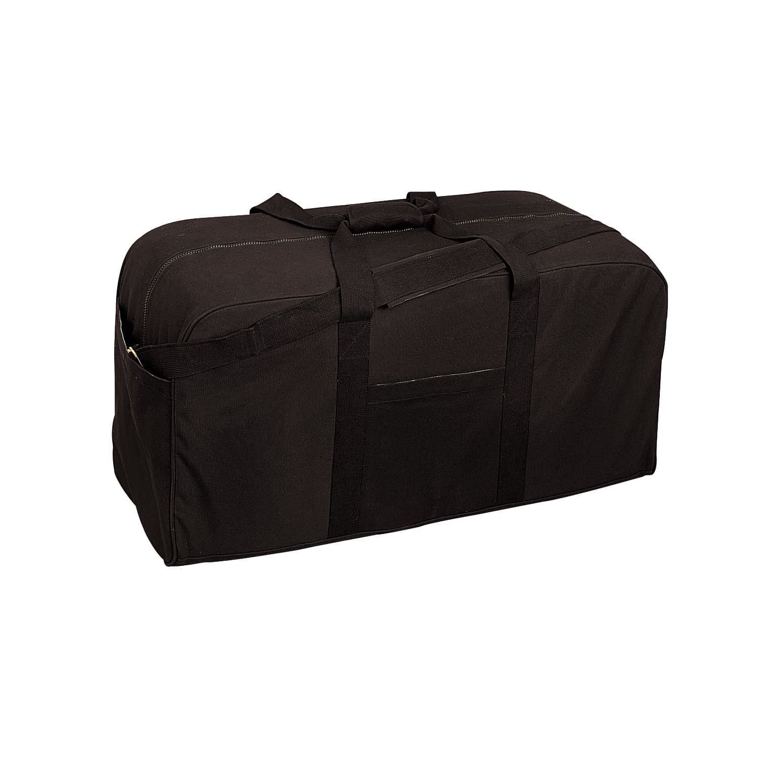 Canvas Jumbo Cargo Bag (FT822), Black