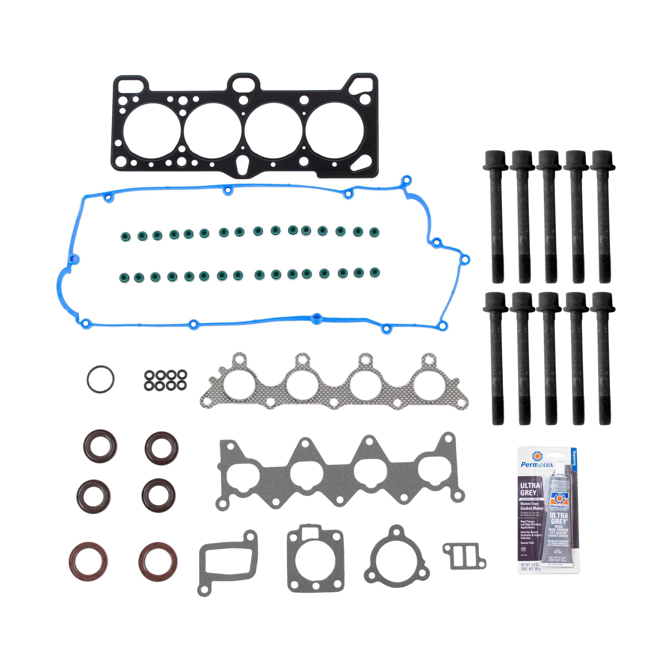 CPWK105 Head Gasket Set Bolt Kit Fits: 06-11 Hyundai Accent Kia Rio 1.6L DOHC 16v