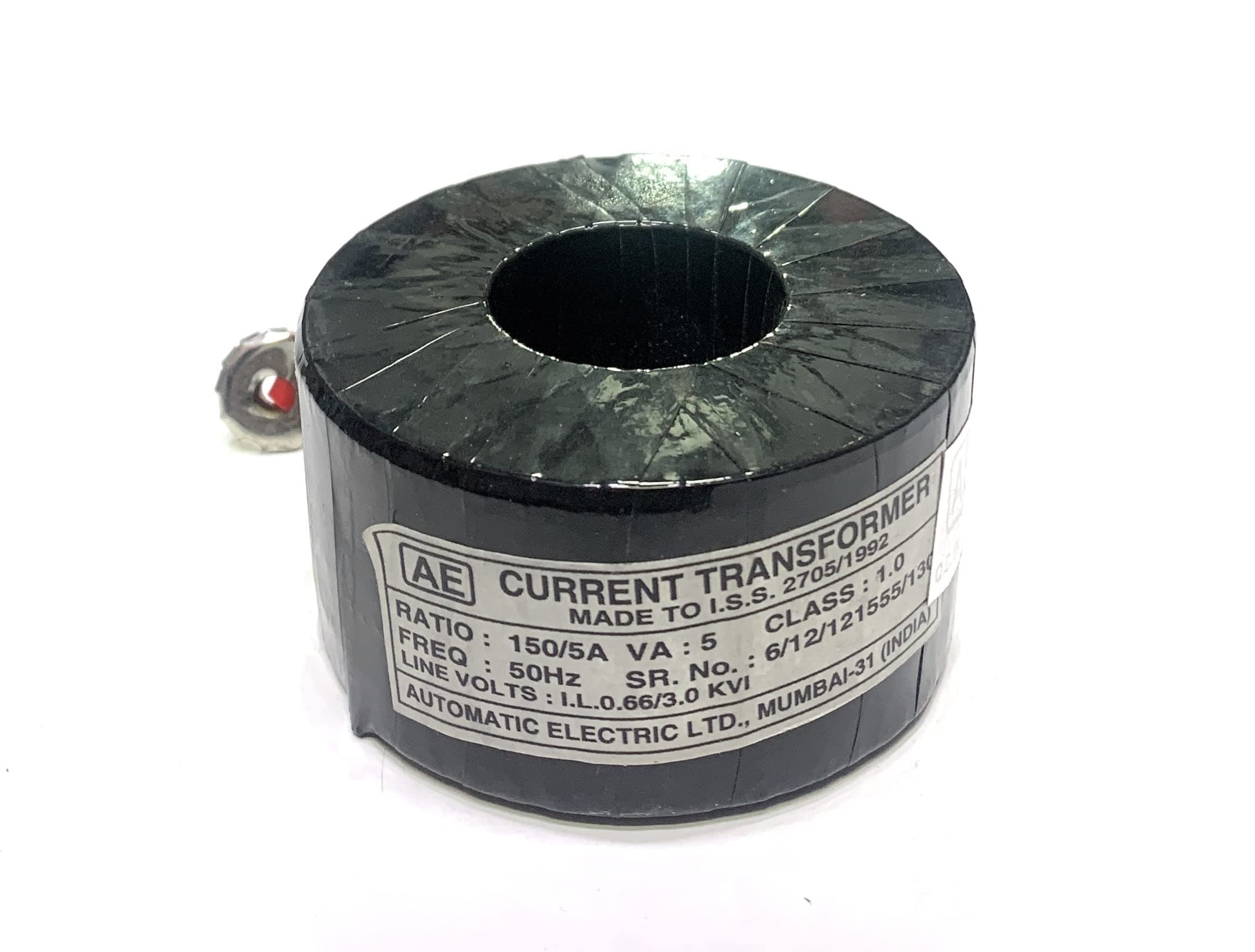 Litost® Current Transformer 150/5A, 150A CT for ammeter