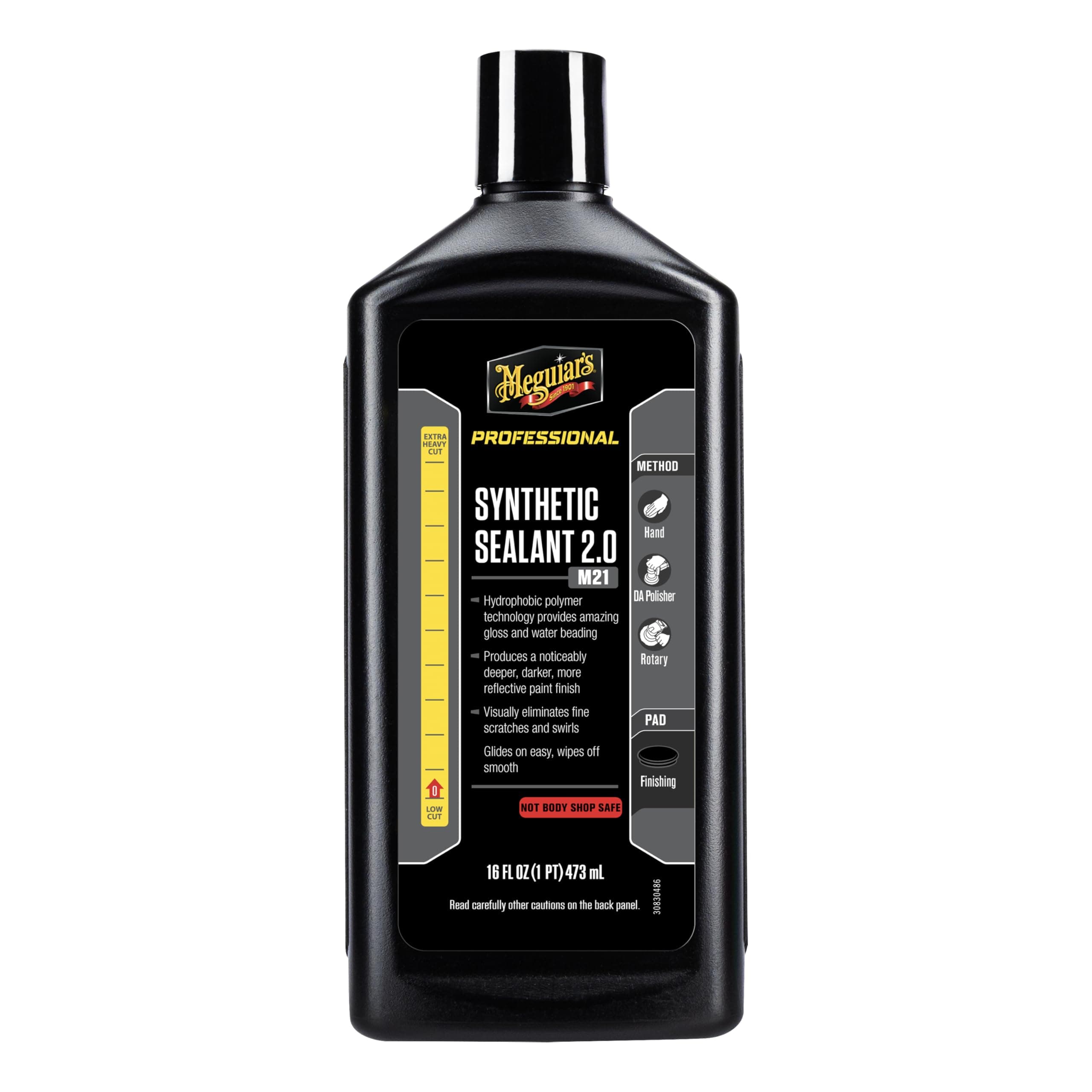 Professional Synthetic Sealant 2.0 M2116, Premium Car Synthetic Sealant, Offers Long-Lasting Protection, Features Additional Gloss and Hydrophobic Properties for High Water Beading, 16 Oz