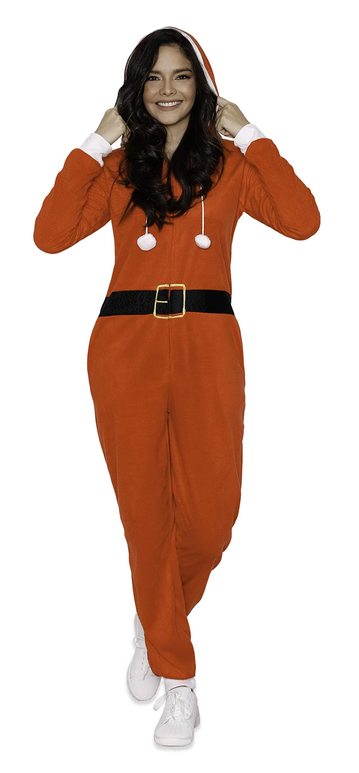 Body Candy Women's Plush Adult Animal Hood Onesie Pajama