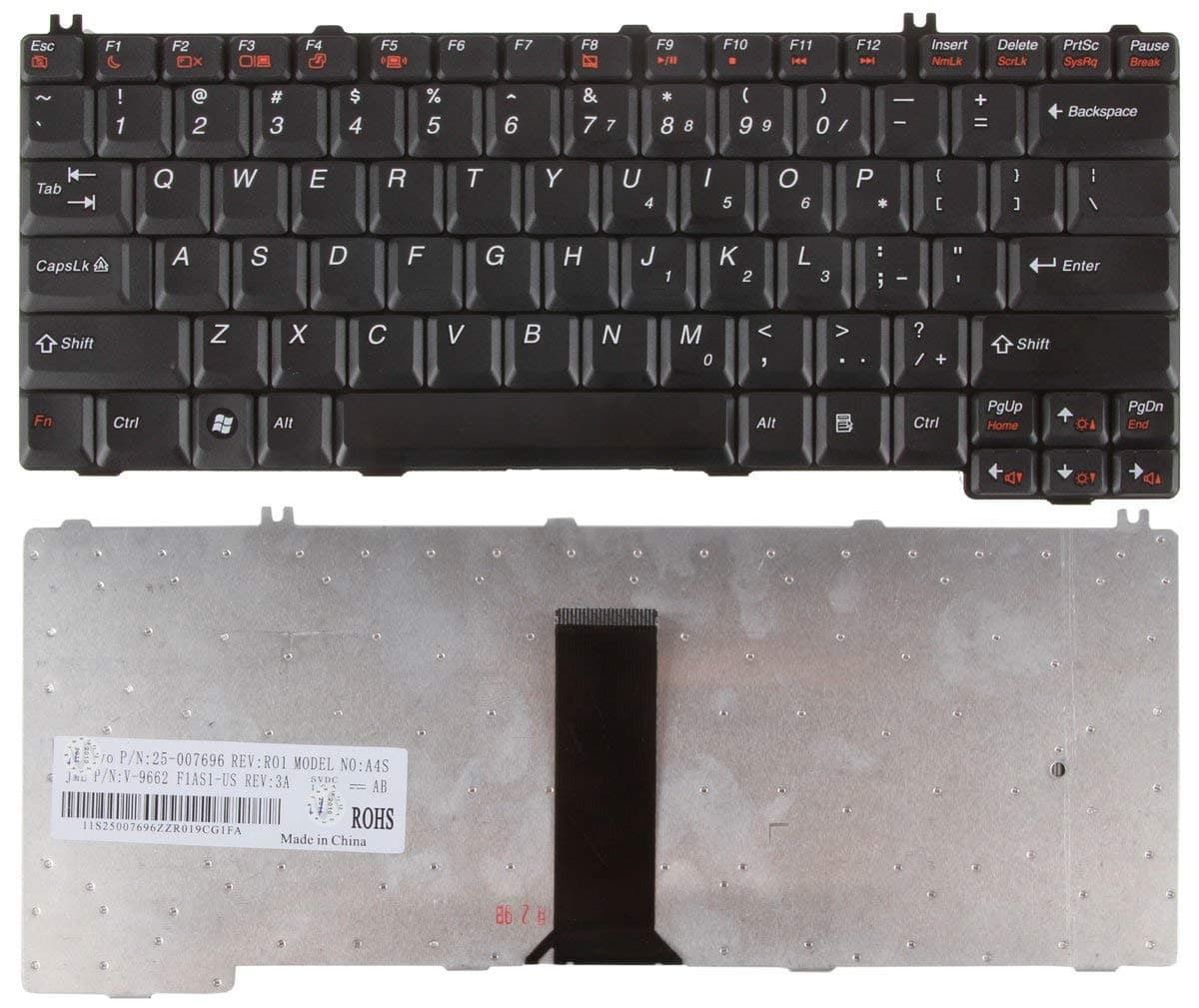 SellZone Laptop Keyboard Replacement for Lenovo Ideapad 3000 G400 G410 N100 C100 C461 C462 C466 C467 K031830A1