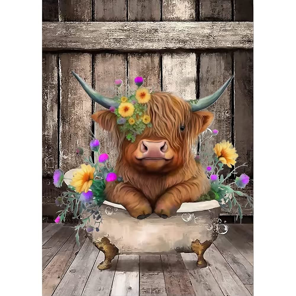 LWZAYS Diamond Painting Kits for Adults,5D DIY Full Drill Round Art Gems Vertical Diamond Art Perfect for Home Wall Decor 12x16 Inch/30 * 40cm