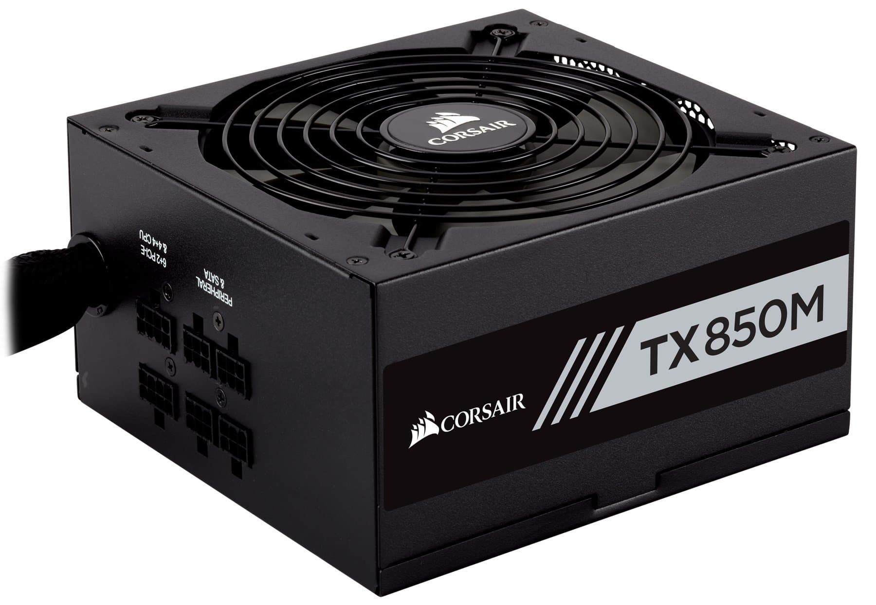 CORSAIR TXM Series, TX850M, 850 Watt, Semi Modular Power Supply, 80+ Gold Certified