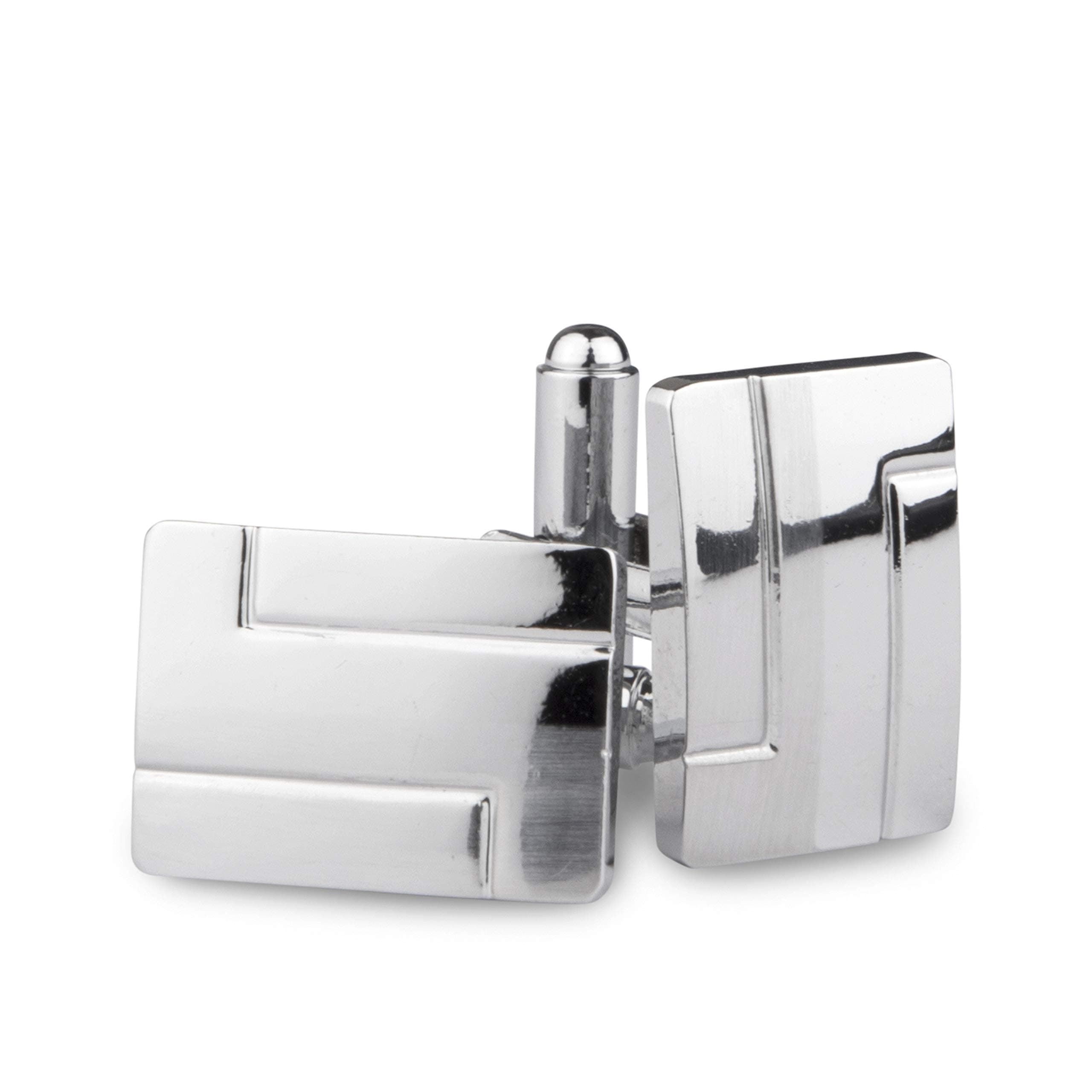 The Bling Fling Silver Coloured Cufflinks