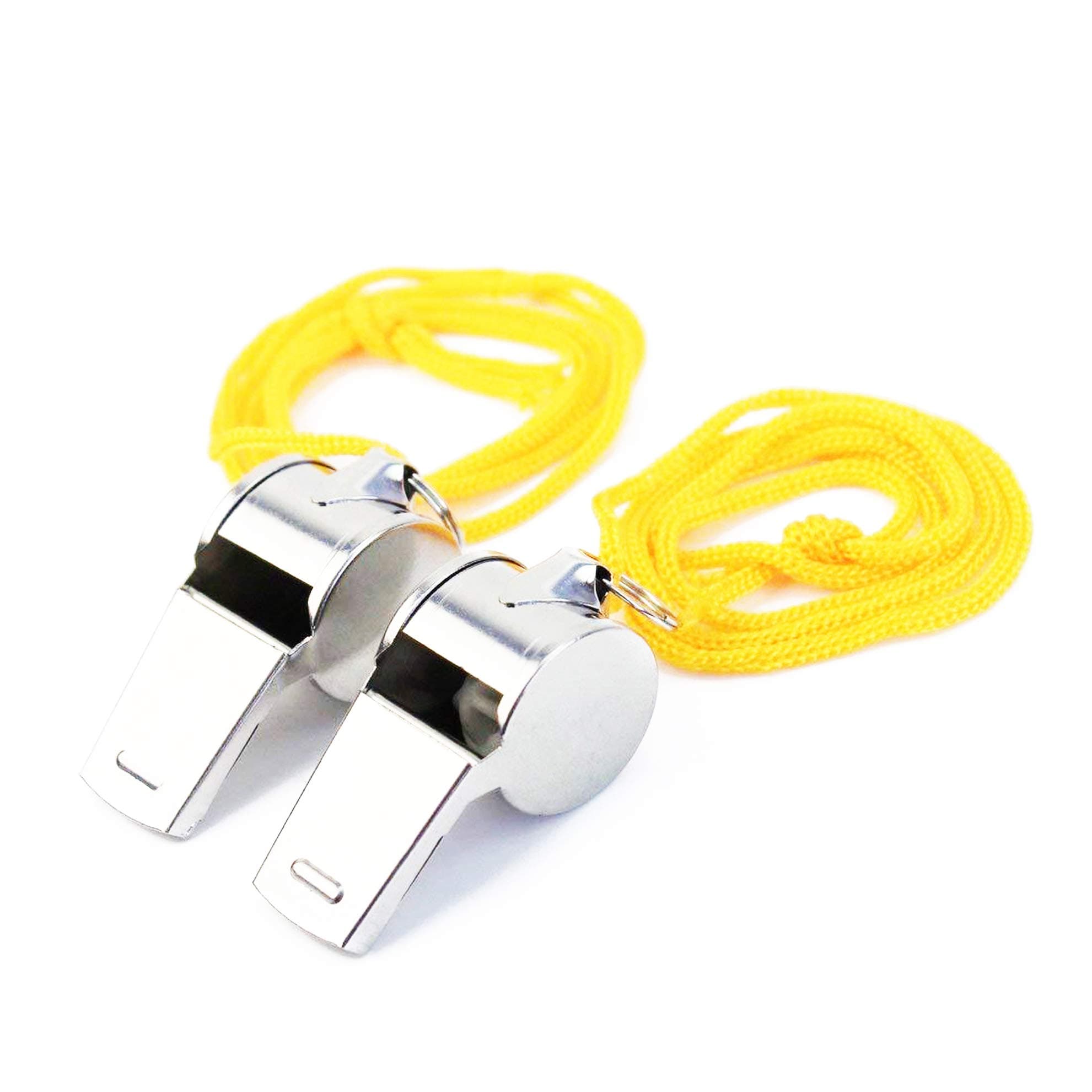 GORILLAPLANET 20 x Sports Whistles with Lanyard - Great for Coaches, Referees, and Officials, Bulk pack (20 PACK)