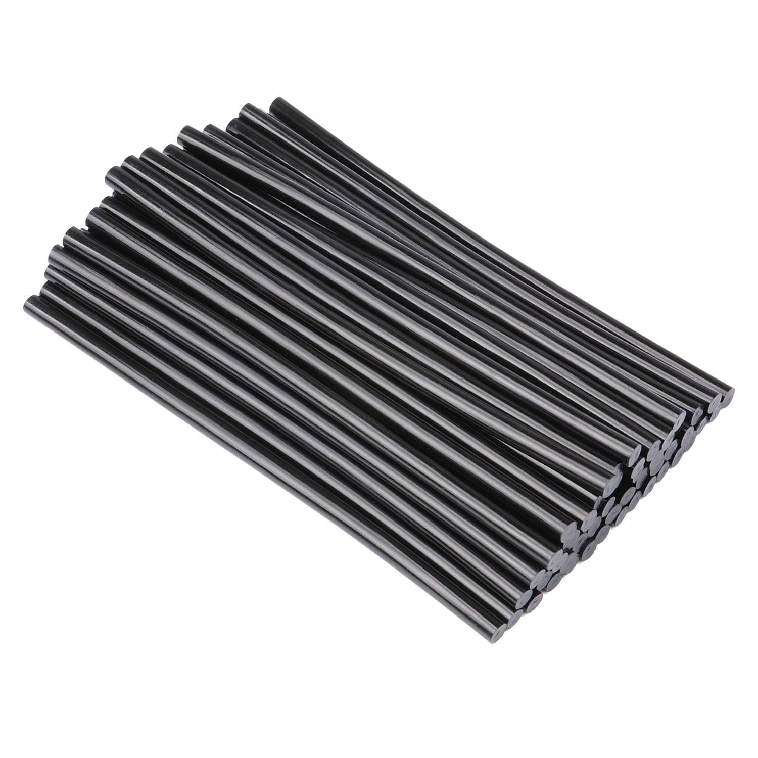 Coolty 40 Pack Hot Melt Glue Sticks 11mm x 270mm Paintless Car Dent Repair Kits for Glue Gun Heating Art Craft, Car Body Dent Repair Remover (Black)