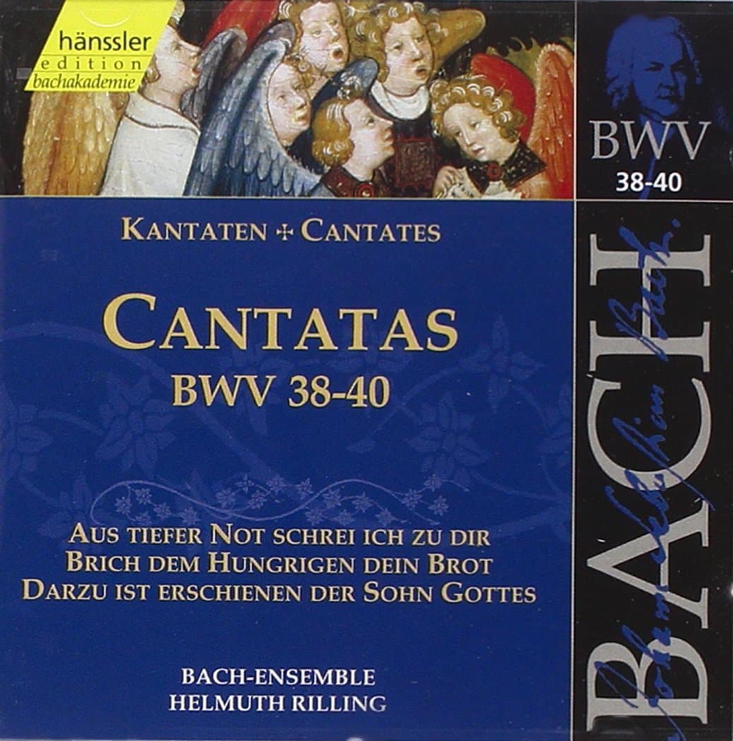 Bach: Cantatas, BWV 38-40 ition Bachakademie Vol 13) /Rilling