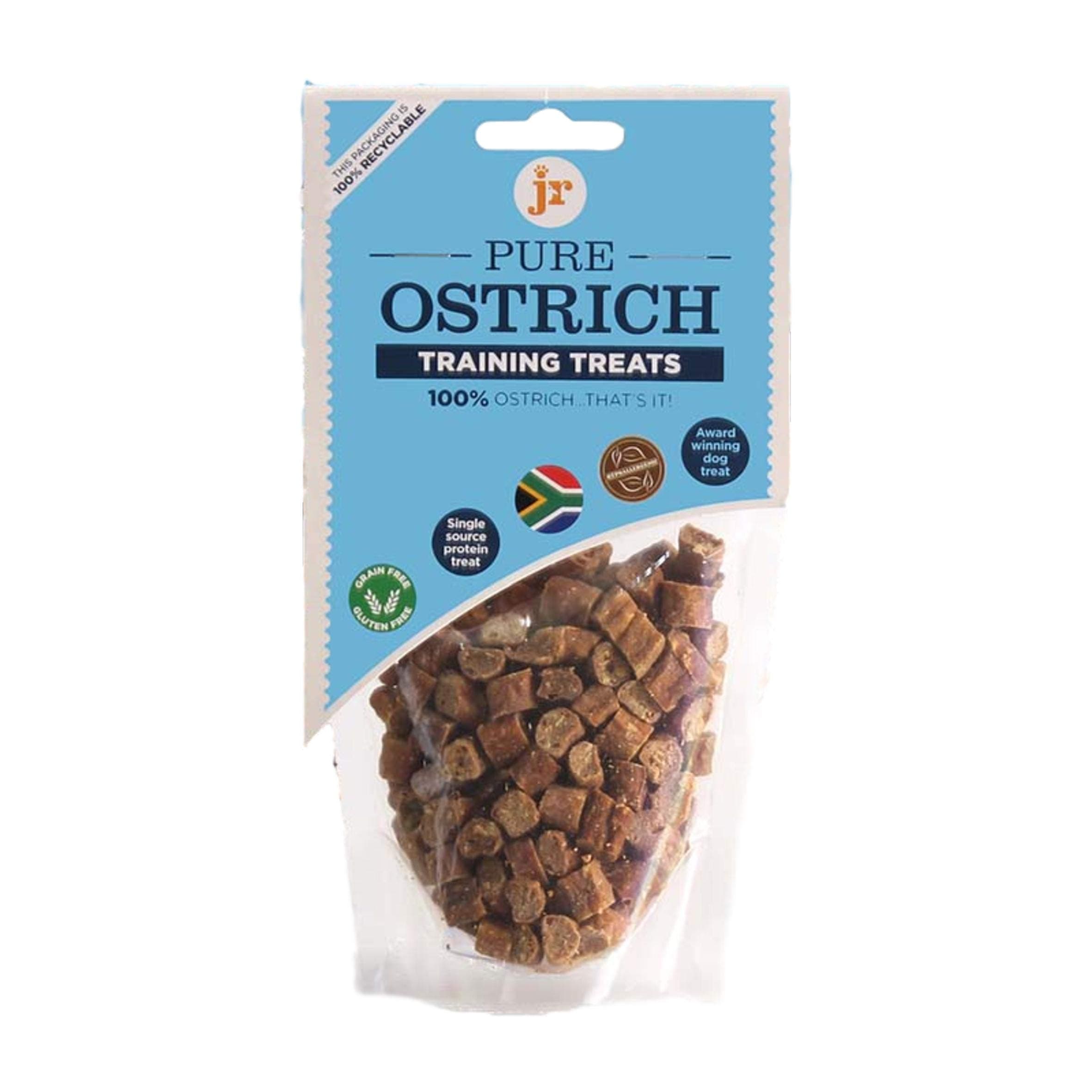 Jr Pet Products Pure Ostrich Training Treats 85gm