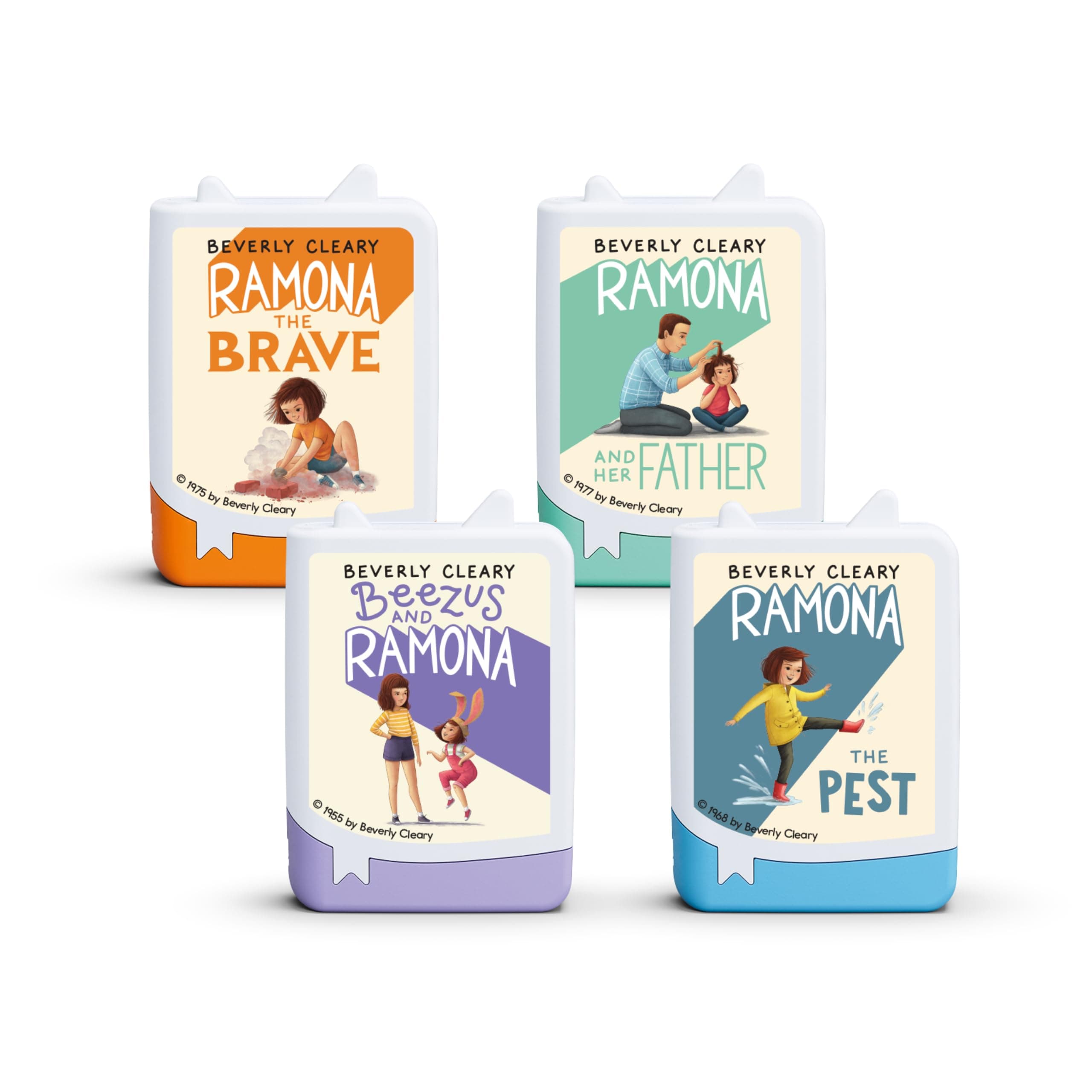 Ramona Audiobook Set - 4 Pack (Pink, 7+, 4 Audiobooks, 9h 20m)