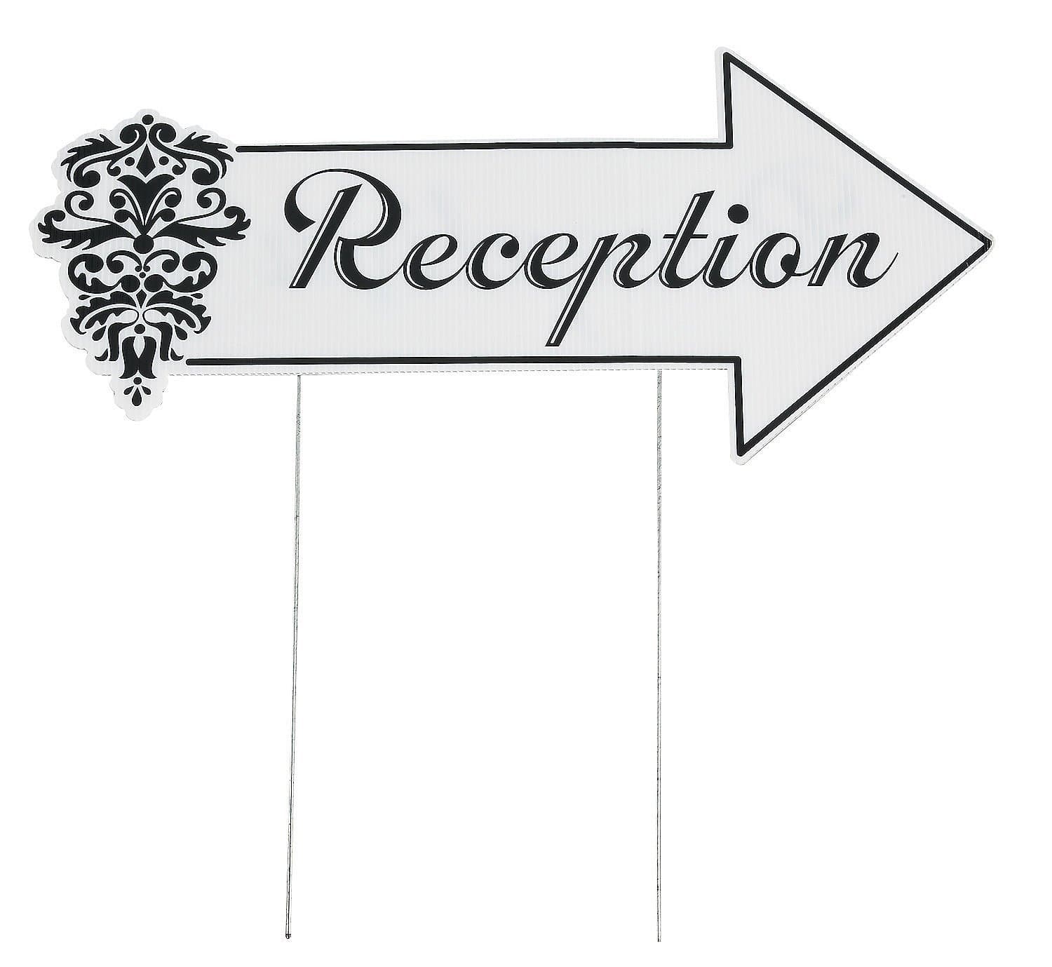 Directional Signs (Reception Sign)