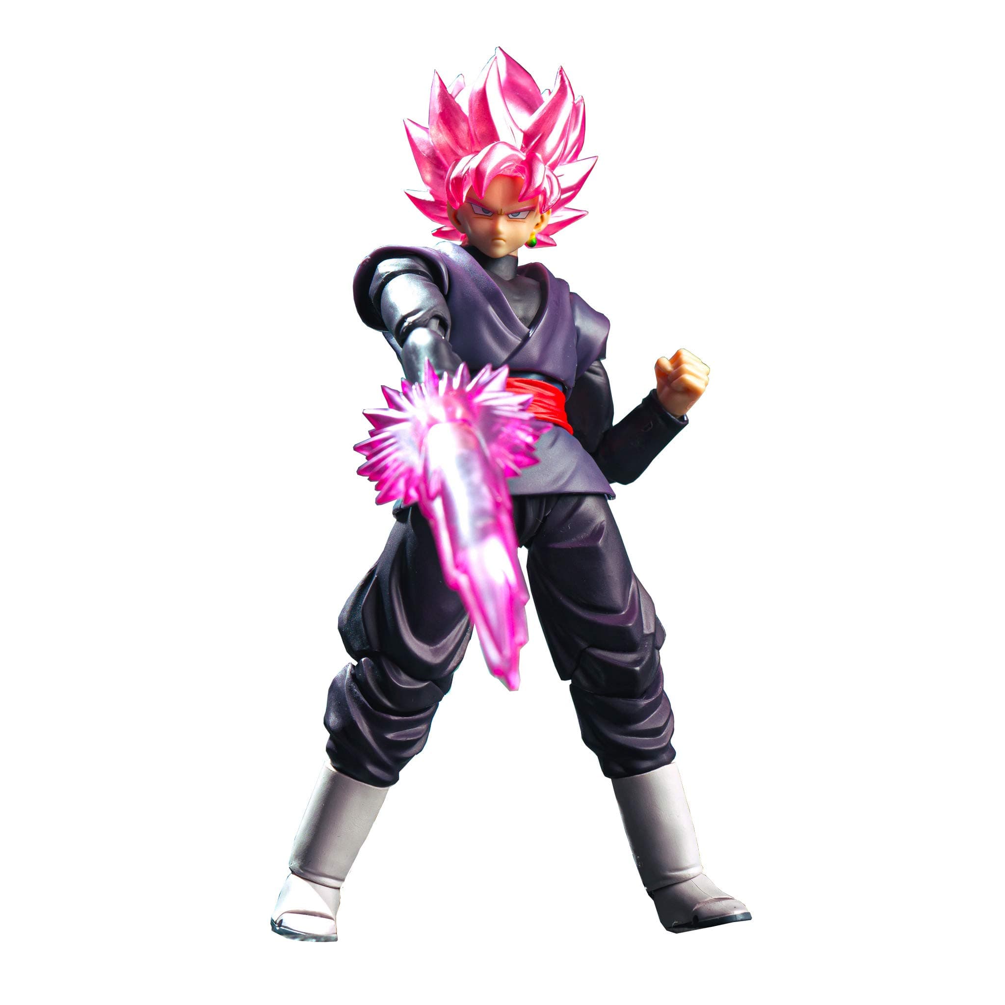 TAMASHII NATIONS SDCC 2019 Exclusive S.H. Figuarts Dragonball Goku Black Super Saiyan Rose DBZ