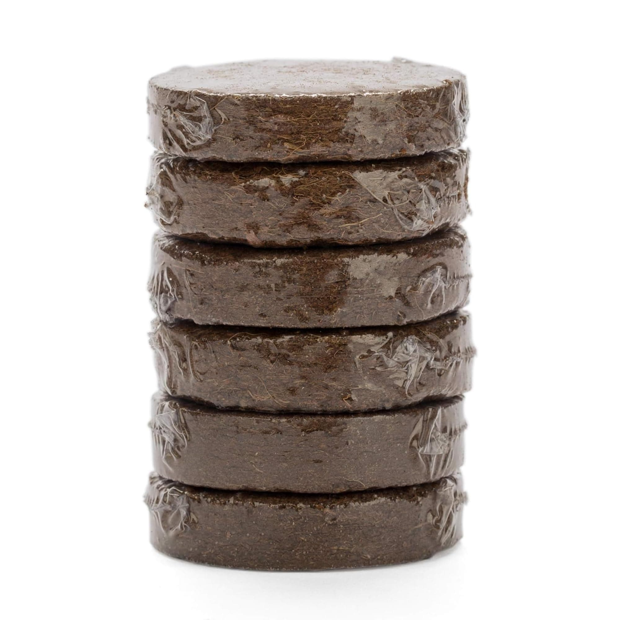 The Cat ladies Coco Coir Potting Soil for Indoor/Outdoor Plants, Expands to Fit 3 Inch and 4 Inch Pots - 6 Pack