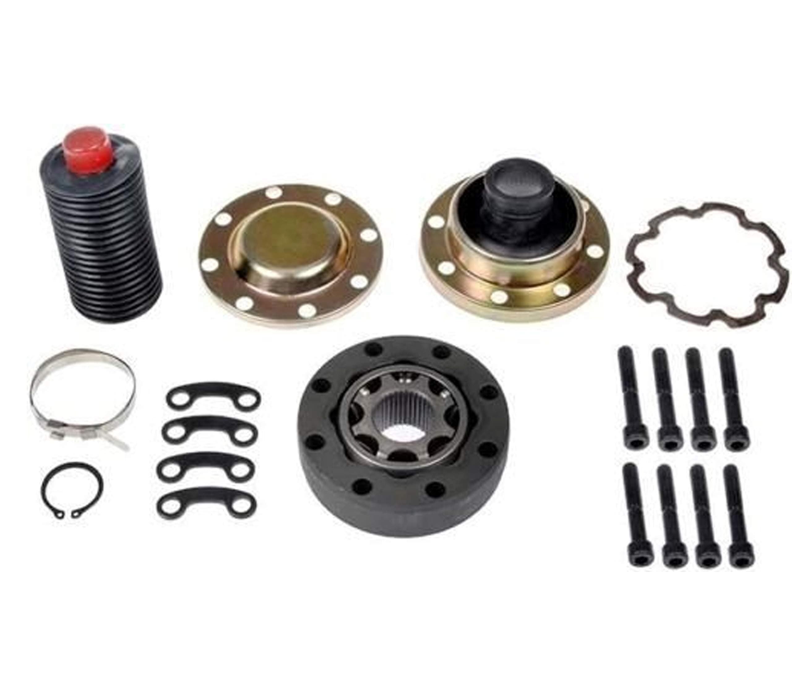 DTA D1932306KX Driveshaft Propshaft CV Joint Repair Kit, Rear Side of Front Driveshaft Compatible with 2007-2016 Jeep Wrangler, Replaces Dorman 932-306